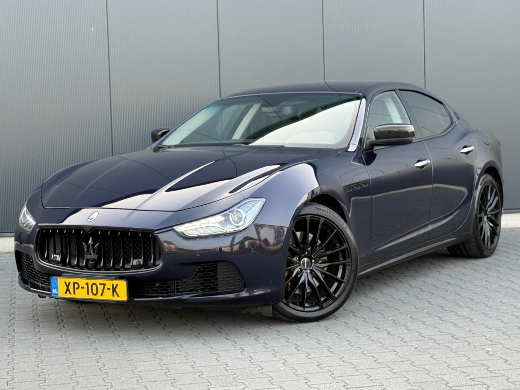 Maserati Ghibli 3.0 V6 D Leder - Harman/Karon - Navi - Led - Xenon 2015 - voorkant