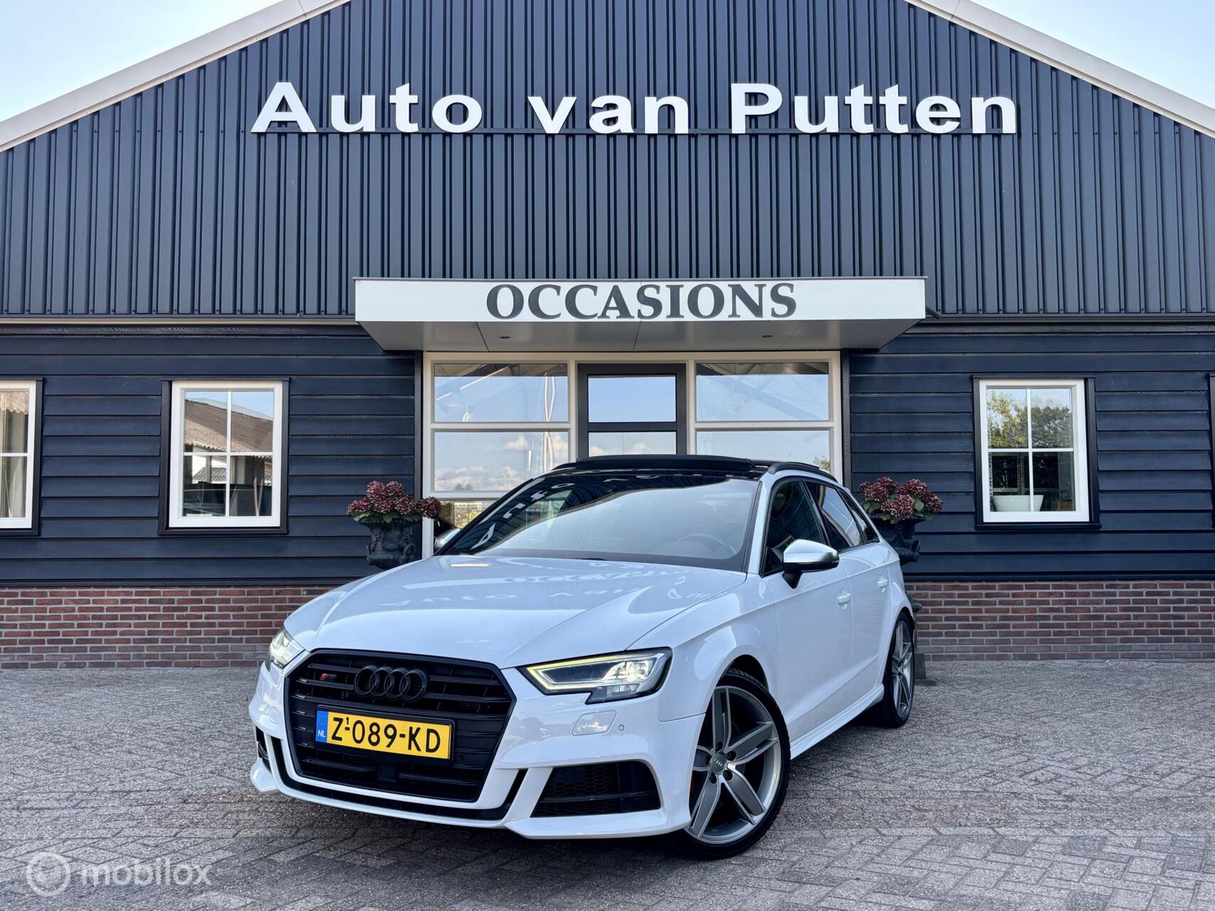 Audi S3 Sportback 2.0 TFSI quattro / Pano / B&O / LED / Parelmoer / Leder / Carplay 2019 - voorkant