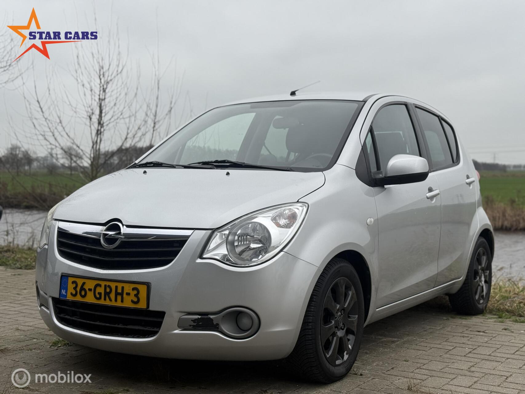 Opel Agila 1.2 Enjoy | Airco | AUTOMAAT | Trekhaak |APK 2008 - voorkant