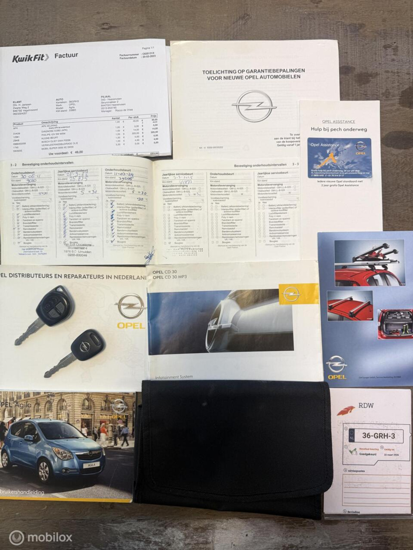 Foto van Opel Agila