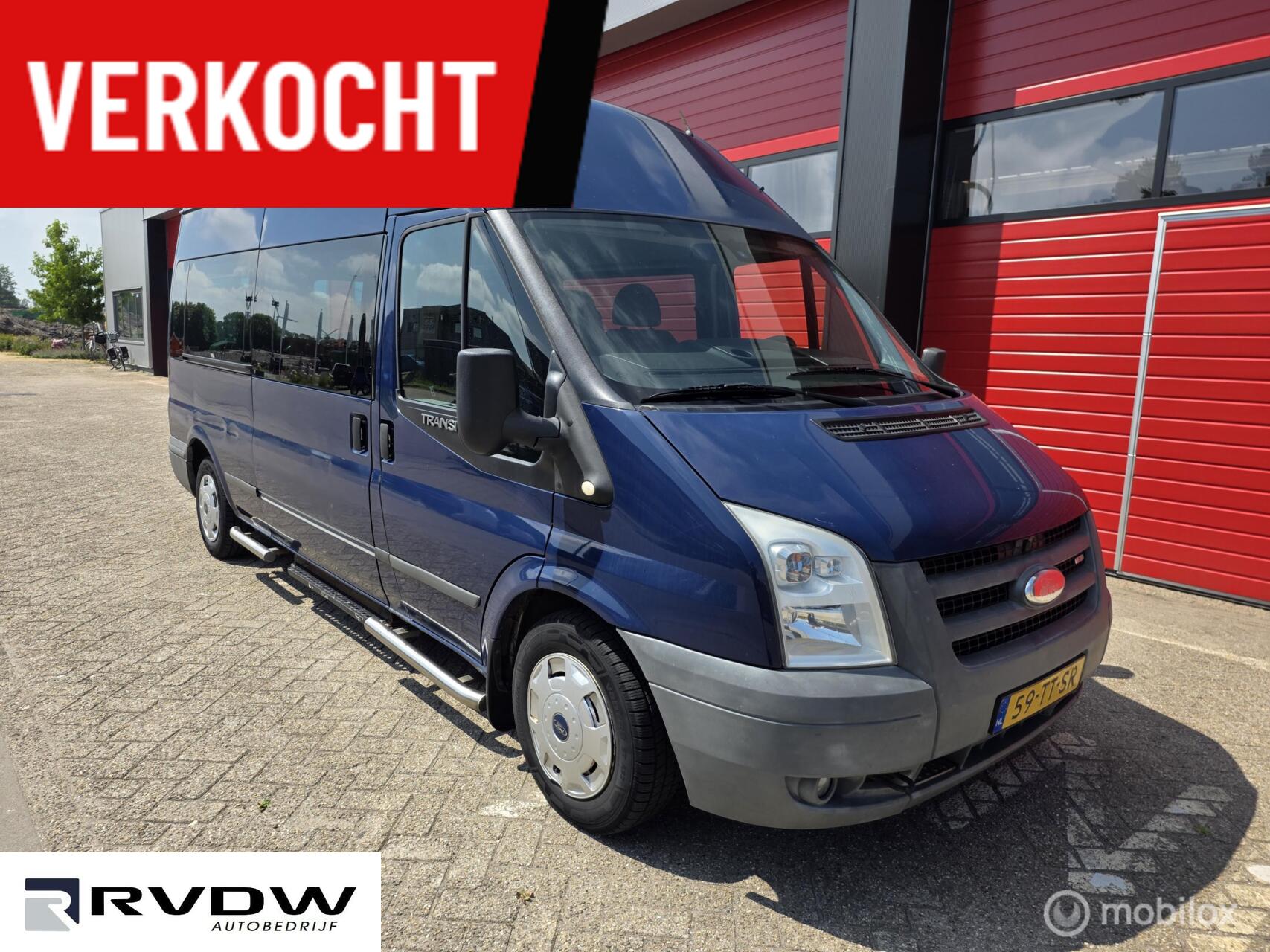 Ford Transit/tourneo 280S 2.2 TDCI Rolstoelbus l Rolstoellift 2007 - voorkant