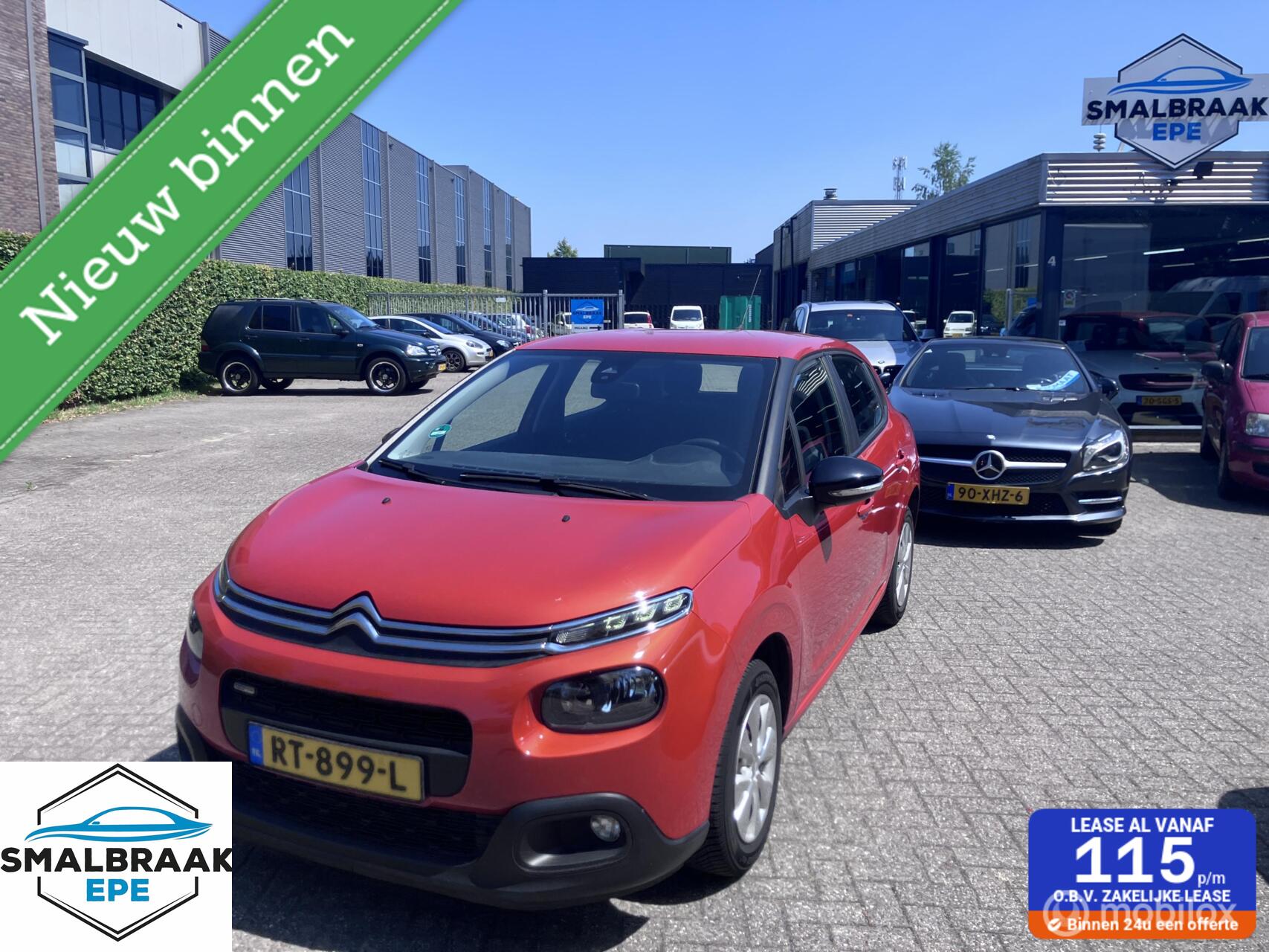 Citroen C3 1.2 PureTech Feel 105g NIEUWE MOTOR 2018 - voorkant