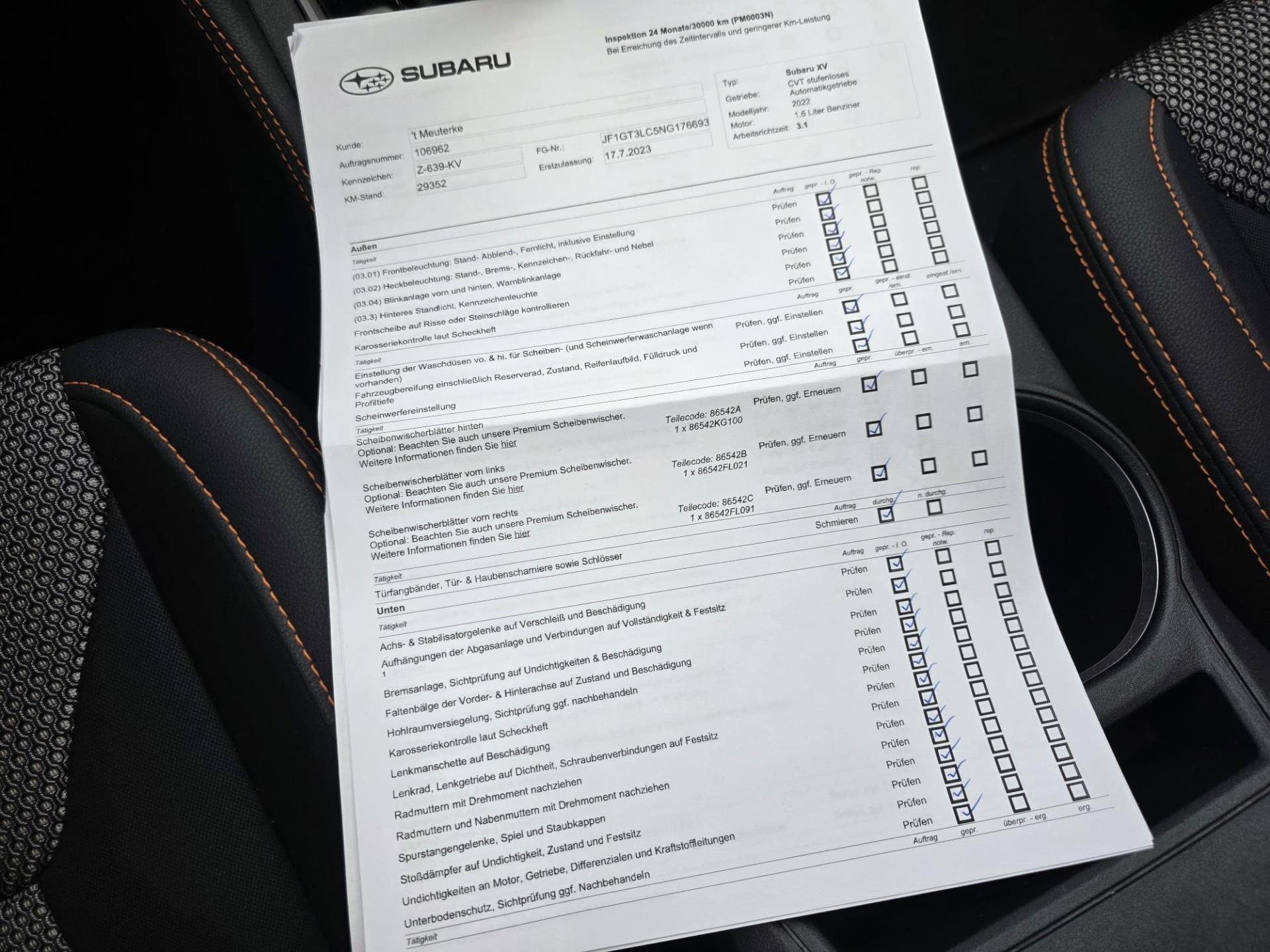 Foto van Subaru XV