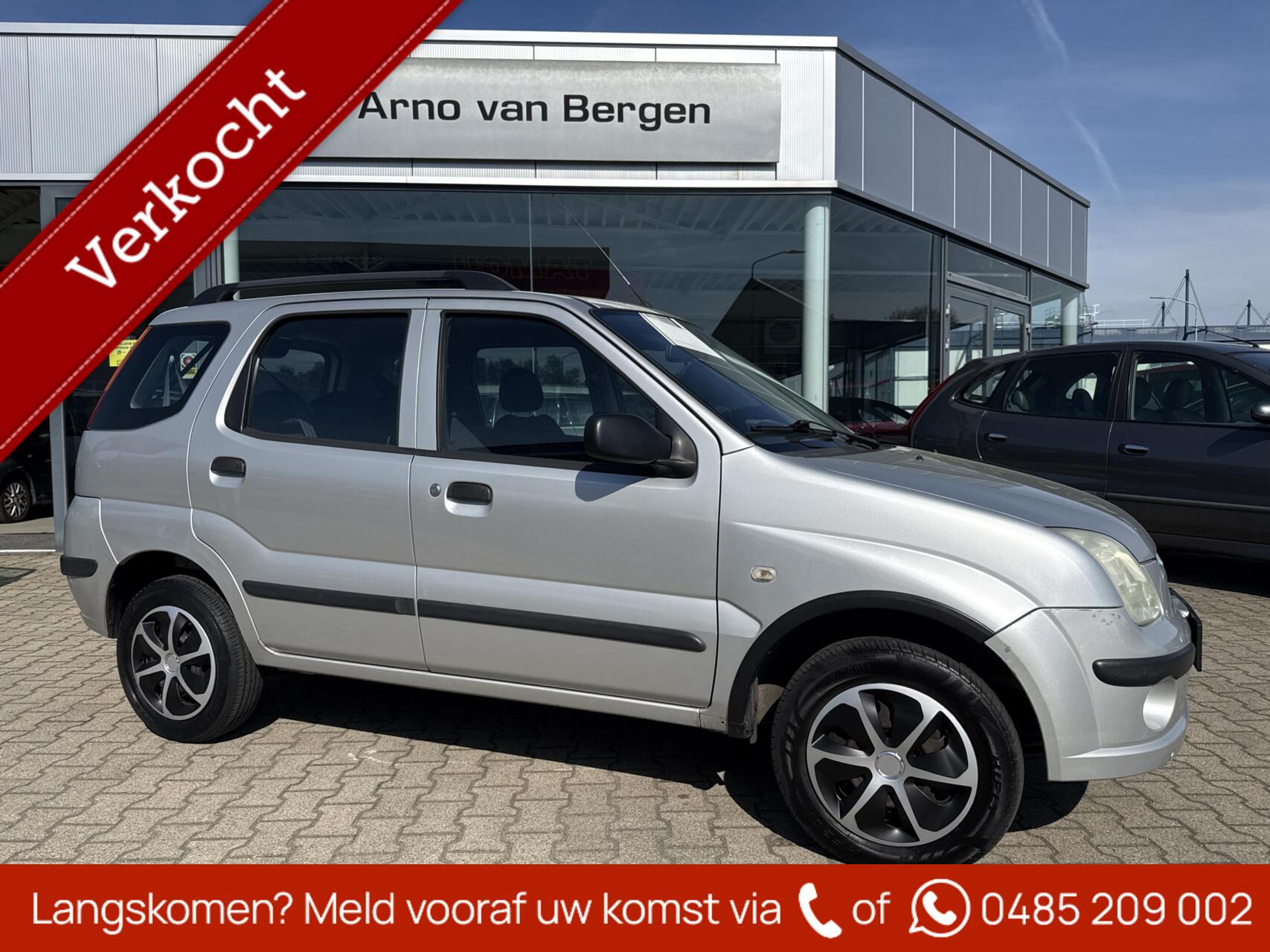 Suzuki Ignis 1.5-16V GLS, AUTOMAAT. airco, 5 deurs. 2004 - voorkant