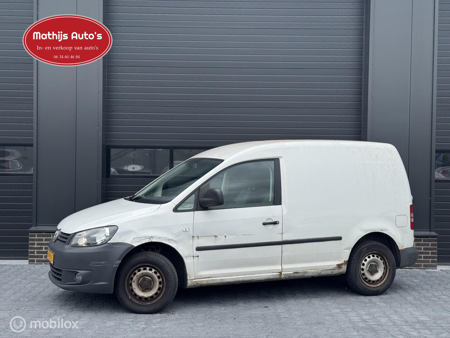 Volkswagen Caddy 1.6 TDI Airco!  Navi! zie foto's! schade! 2011 - voorkant