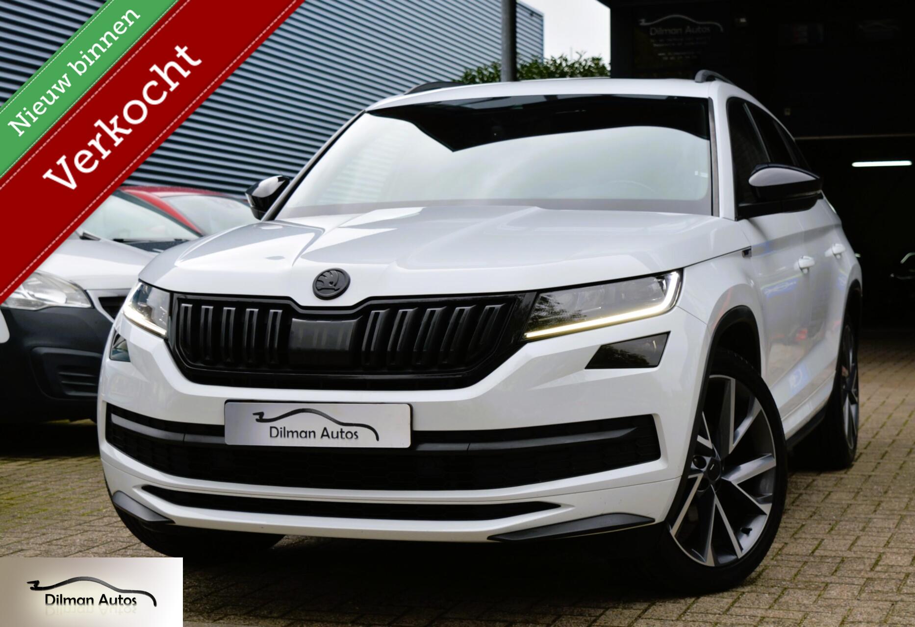 Skoda Kodiaq 1.5 TSI Sportline Business 7p|Camera|Navi|Pano! 2019 - voorkant