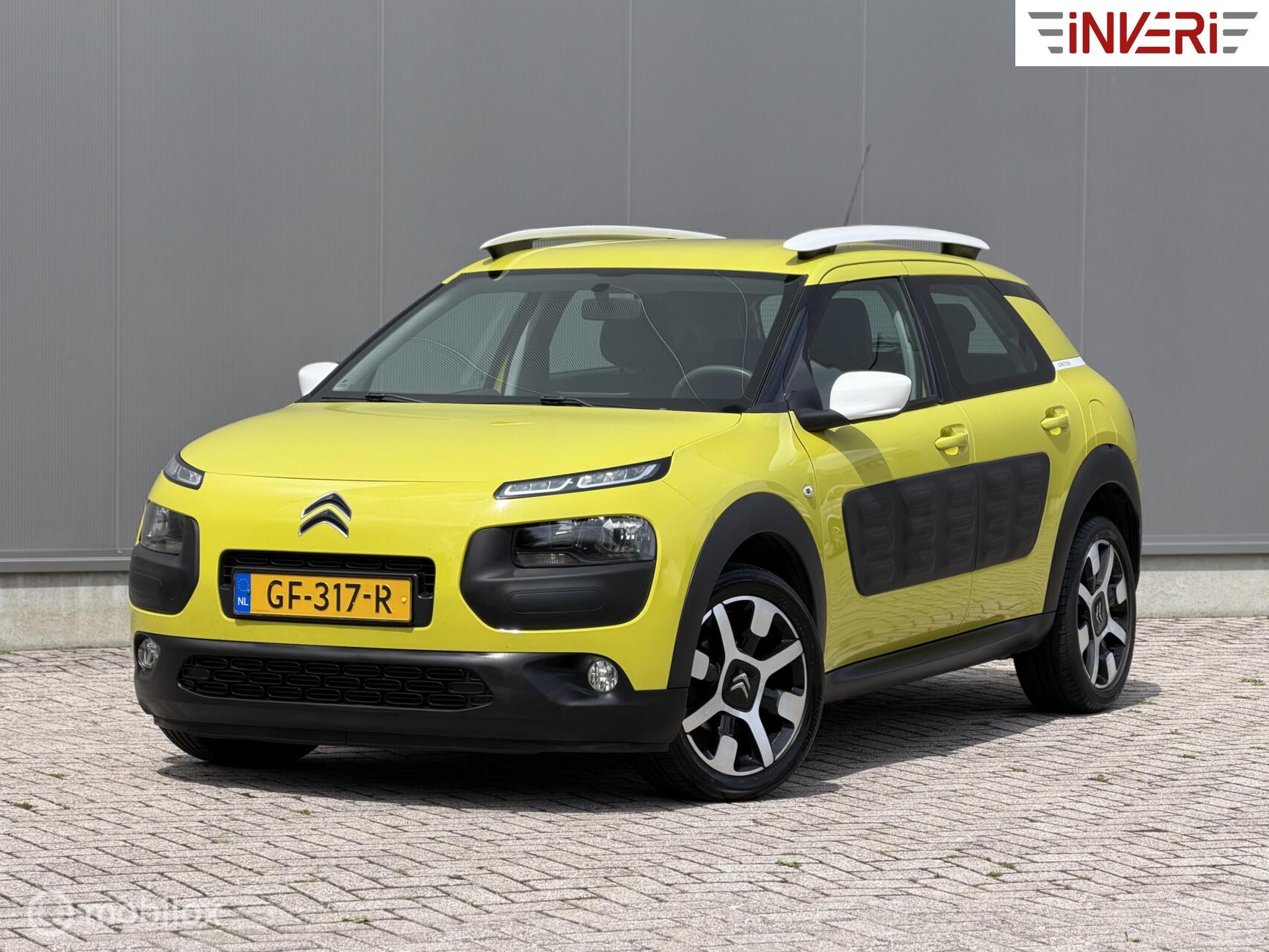 Citroen C4 Cactus 1.2 VTi | Nieuwe APK! | Cruise | Camera | 17 inch | Hello Yellow 2014 - voorkant