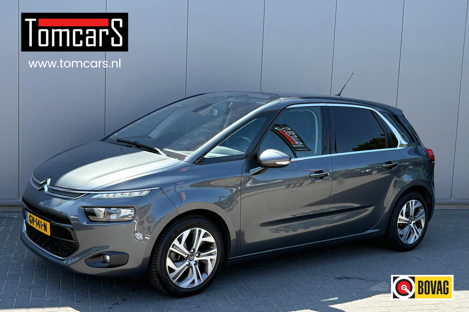 Citroen C4 Picasso 1.6 THP 165PK Automaat Shine Trekhaak/Memory-stoel/Camera/Stoelverwarming 2015 - voorkant
