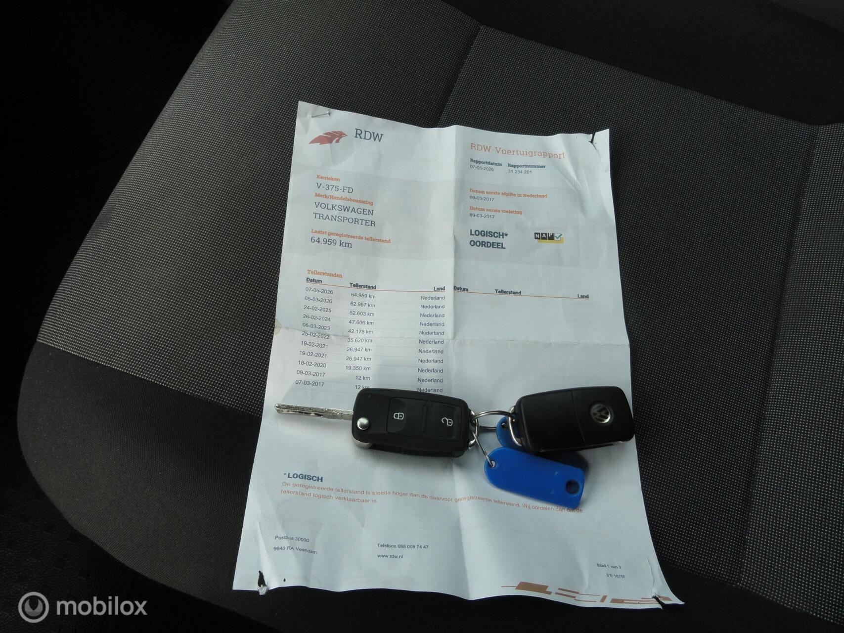 Foto van Volkswagen Transporter
