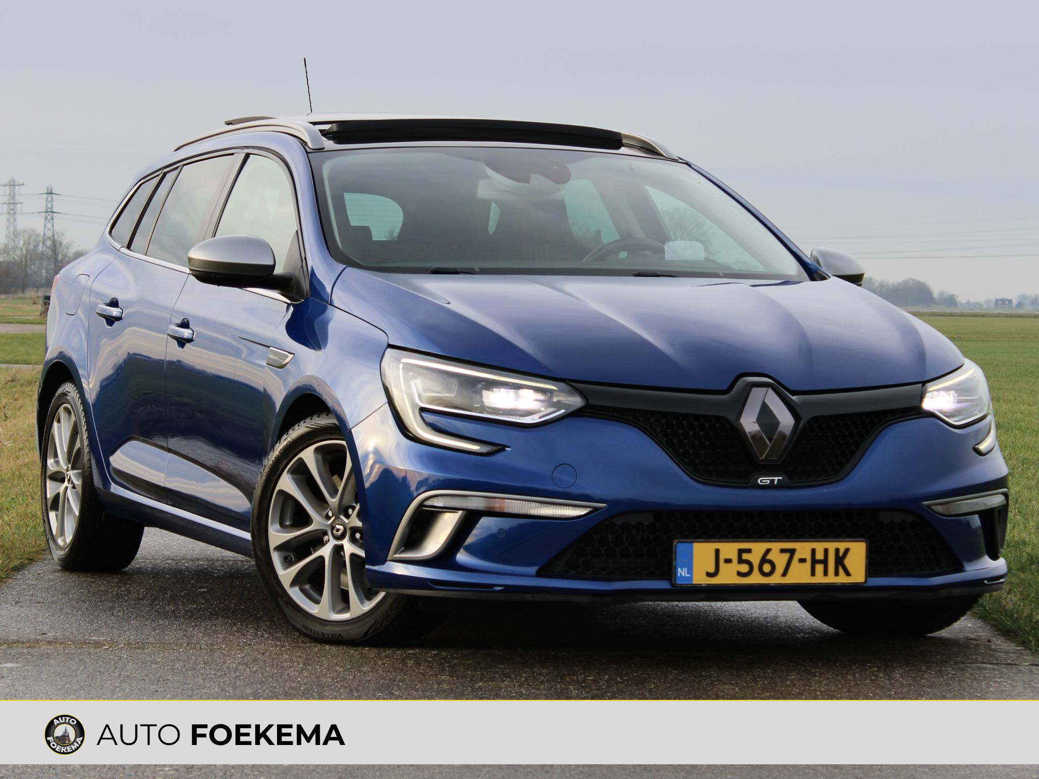 Renault Mégane Estate 1.6 TCe GT 2017 - voorkant