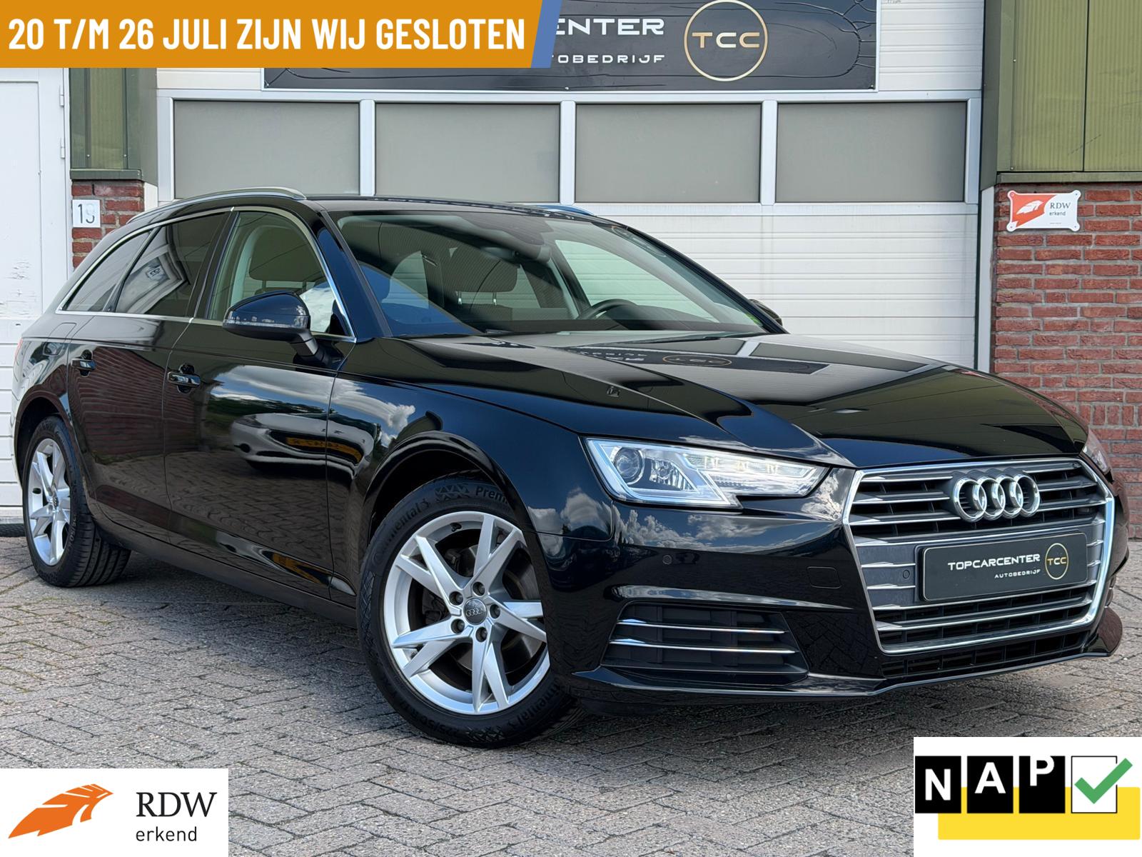 Audi A4 Avant 2.0 TFSI ultra Design/NAVI/CRUISE/PARK/APK/NAP 2016 - voorkant