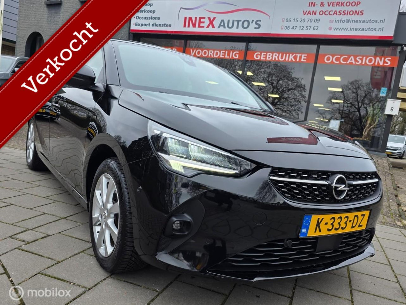 Opel Corsa 1.2 Elegance Virtual Led Carplay Camera Goed Onderhou 2020 - voorkant