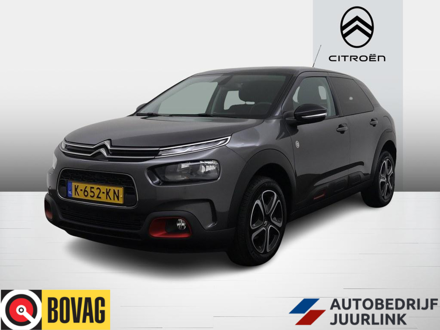 Citroen C4 Cactus 1.2 T 110PK C-series Nav/Camera/Carplay 2021 - voorkant