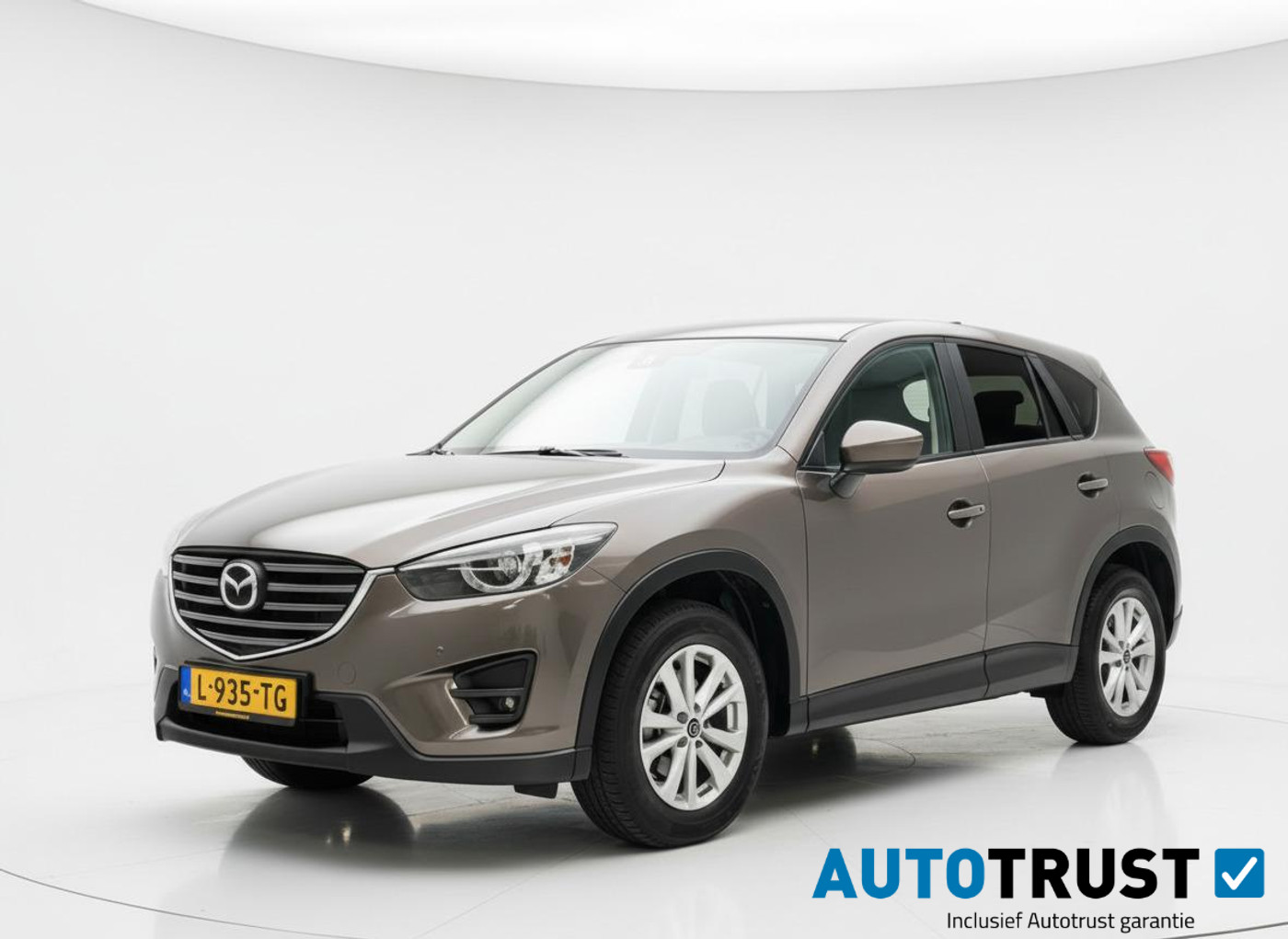 Mazda Mazda Cx-5 2.0 160PK GT-M 4WD LEER PANO TREKHAAK STOELVERW. 2016 - voorkant
