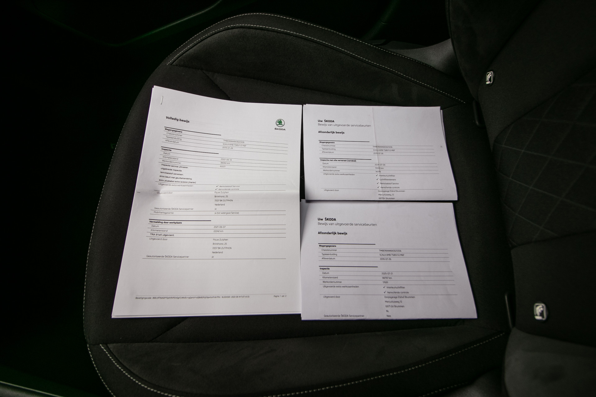 Foto van Skoda Scala
