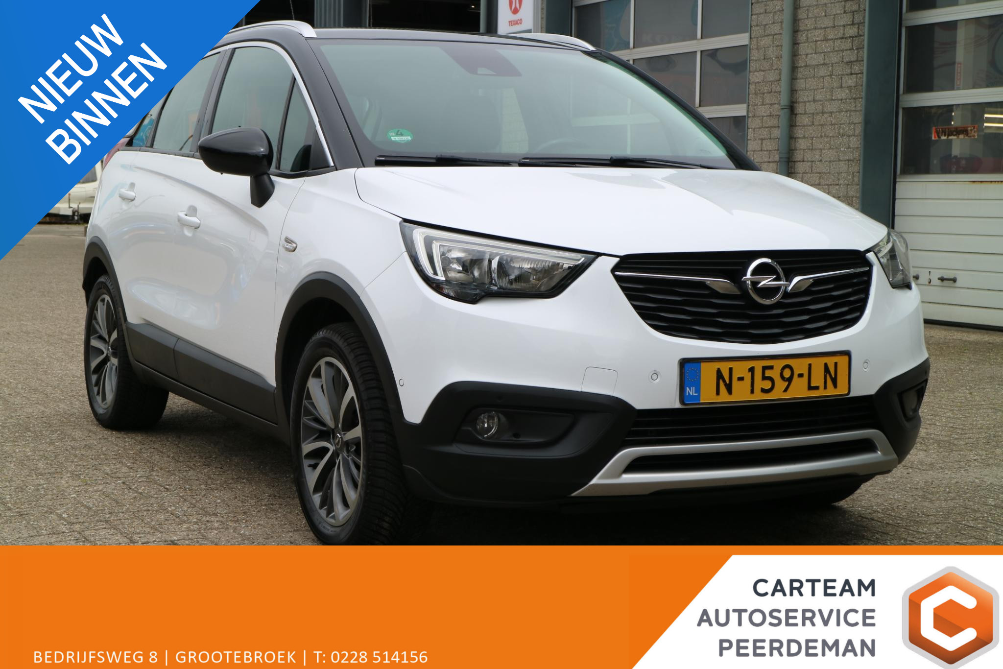 Opel Crossland X 1.2 Turbo Innovation 2018 - voorkant