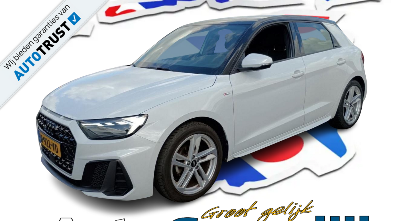 Audi A1 Sportback 25 TFSI S edition S Line CLIMA,DIGI DASH,H LEDER 2022 - voorkant