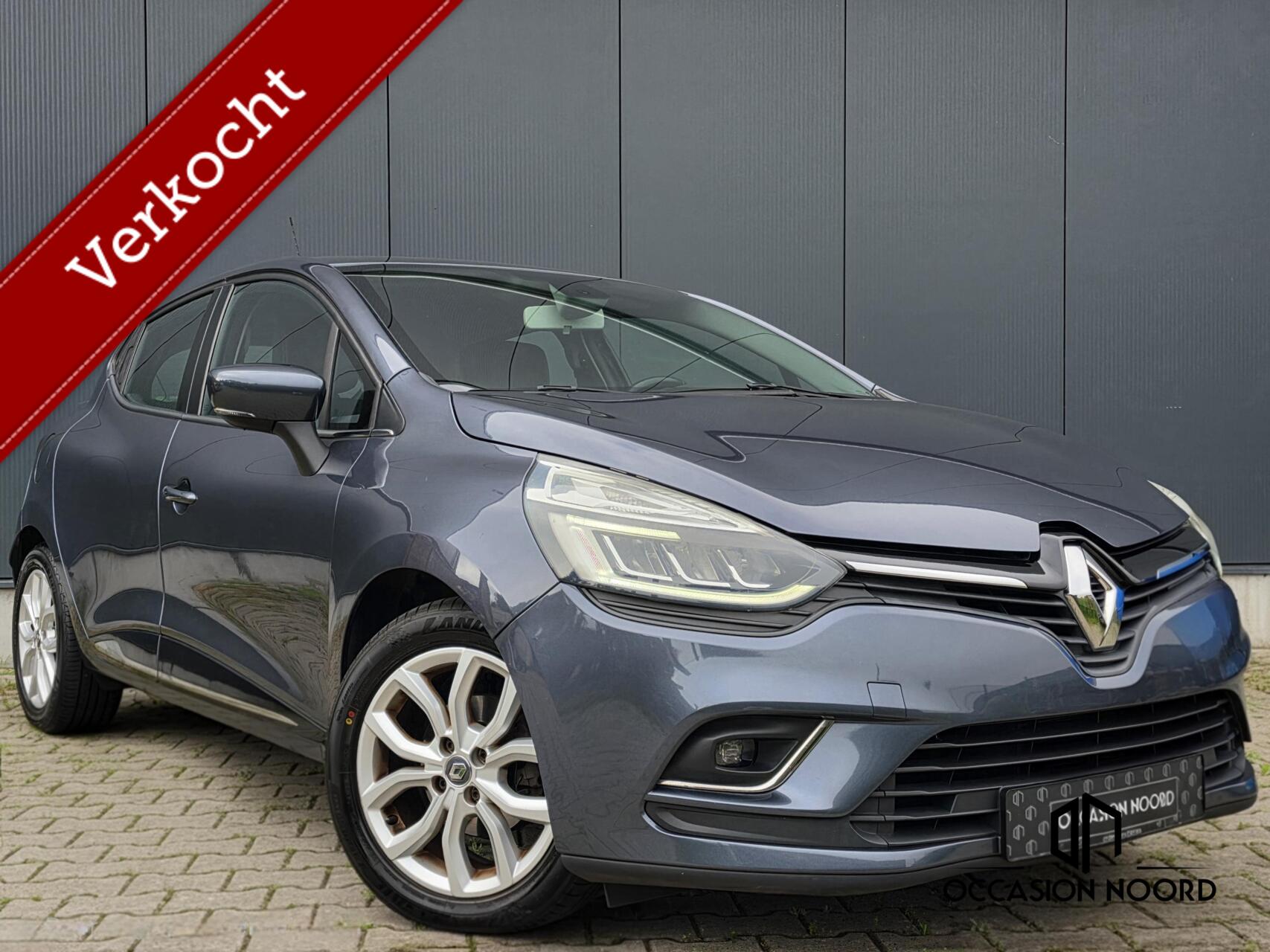 Renault Clio 0.9 TCe Intens|Led|Keyless|Climate|Dab+|Leder| 2017 - voorkant