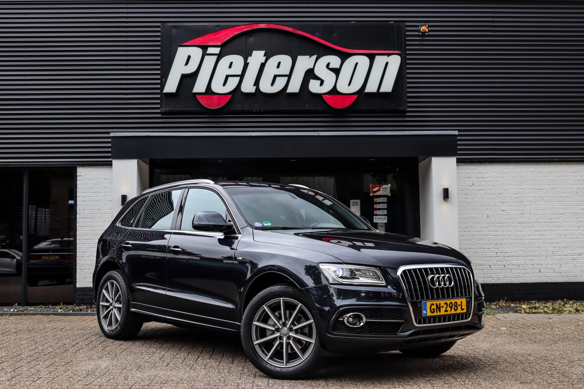 Audi Q5 2.0 TFSI Quattro 2X 2E EIG S-Line NAP MEMORY TREKH 2015 - voorkant