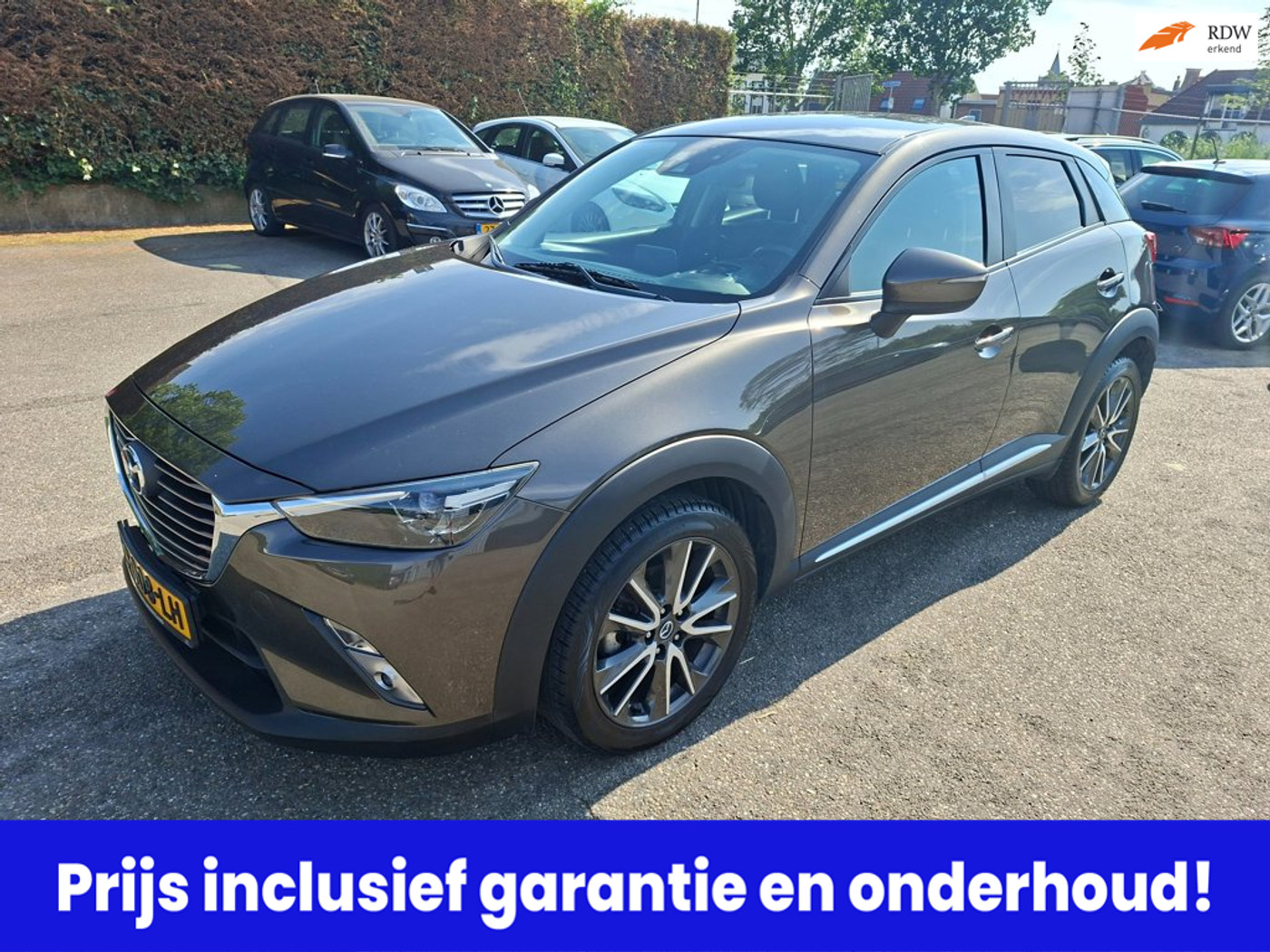 Mazda Mazda Cx-3 2.0 SkyActiv-G 120 SkyLease+ 2017 - voorkant