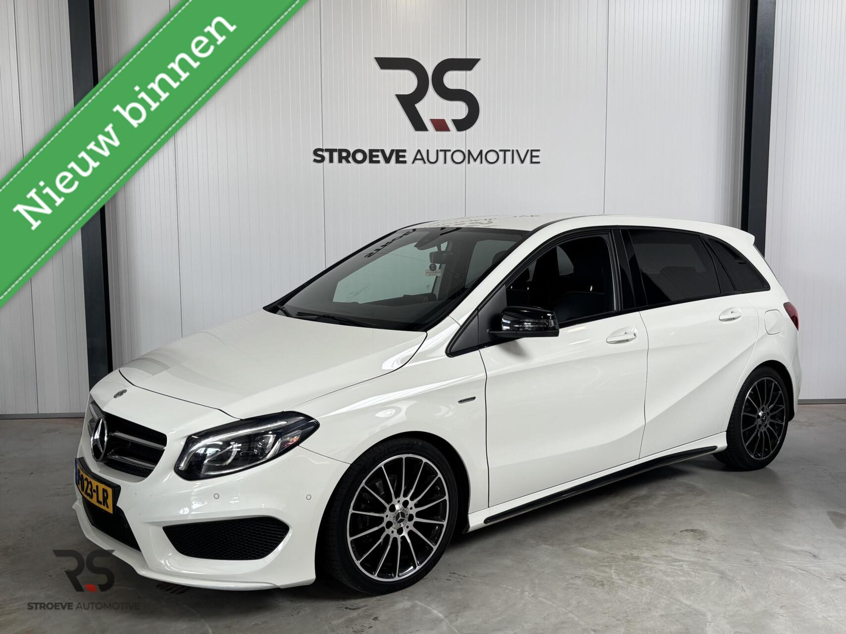 Mercedes-Benz B 200 200 Prestige AMG-Line | Navi | LED | Cruise | Clima | PDC | Alcantara | Stoelverw | Trekh | 18" | 2017 - voorkant