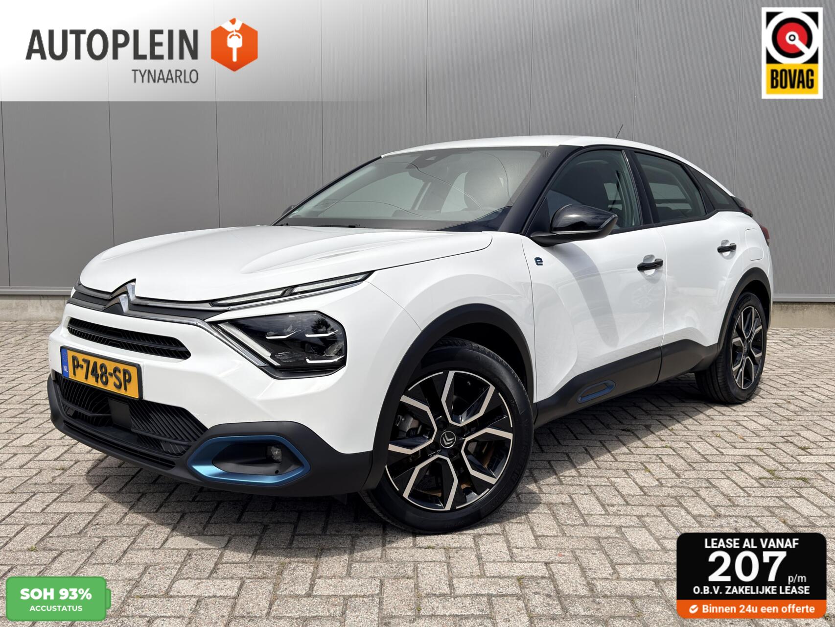 Citroen E-c4 Shine 50 kWh 1e eig|Dealer OH|Cruise|Carplay|PDC 2022 - voorkant
