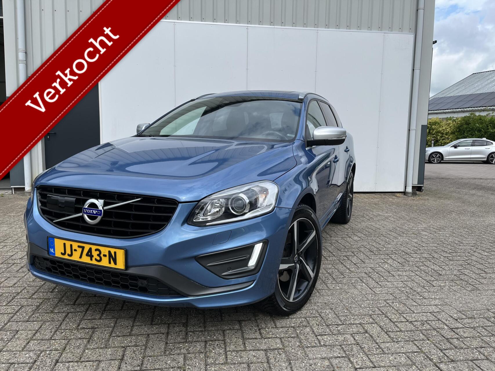 Volvo Xc60 2.0 T6 R-Design|AWD|20"|ACC|standkachel|Pano|el.bed.st|PAS V/A 2016 - voorkant