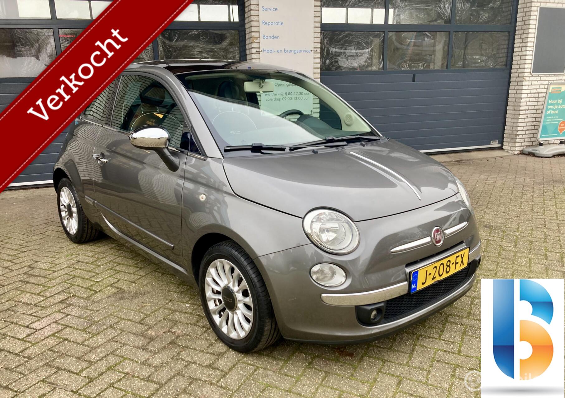 Fiat 500 1.2 Lounge 2015 - voorkant