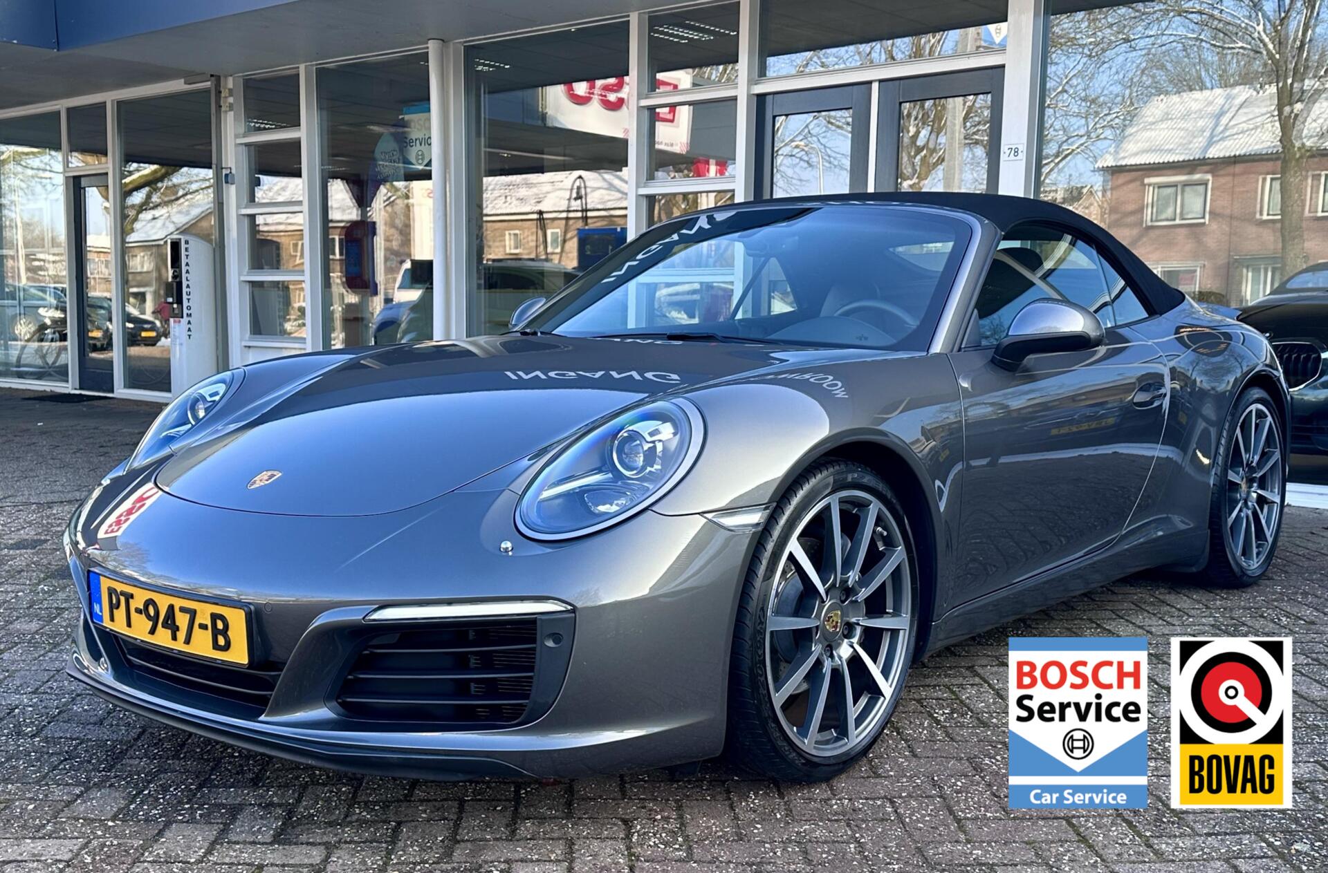 Porsche 911 Carrera 3.0 Carrera NAP! Leer, Sportuitlaat, Bluetooth, Memory.. 2017 - voorkant