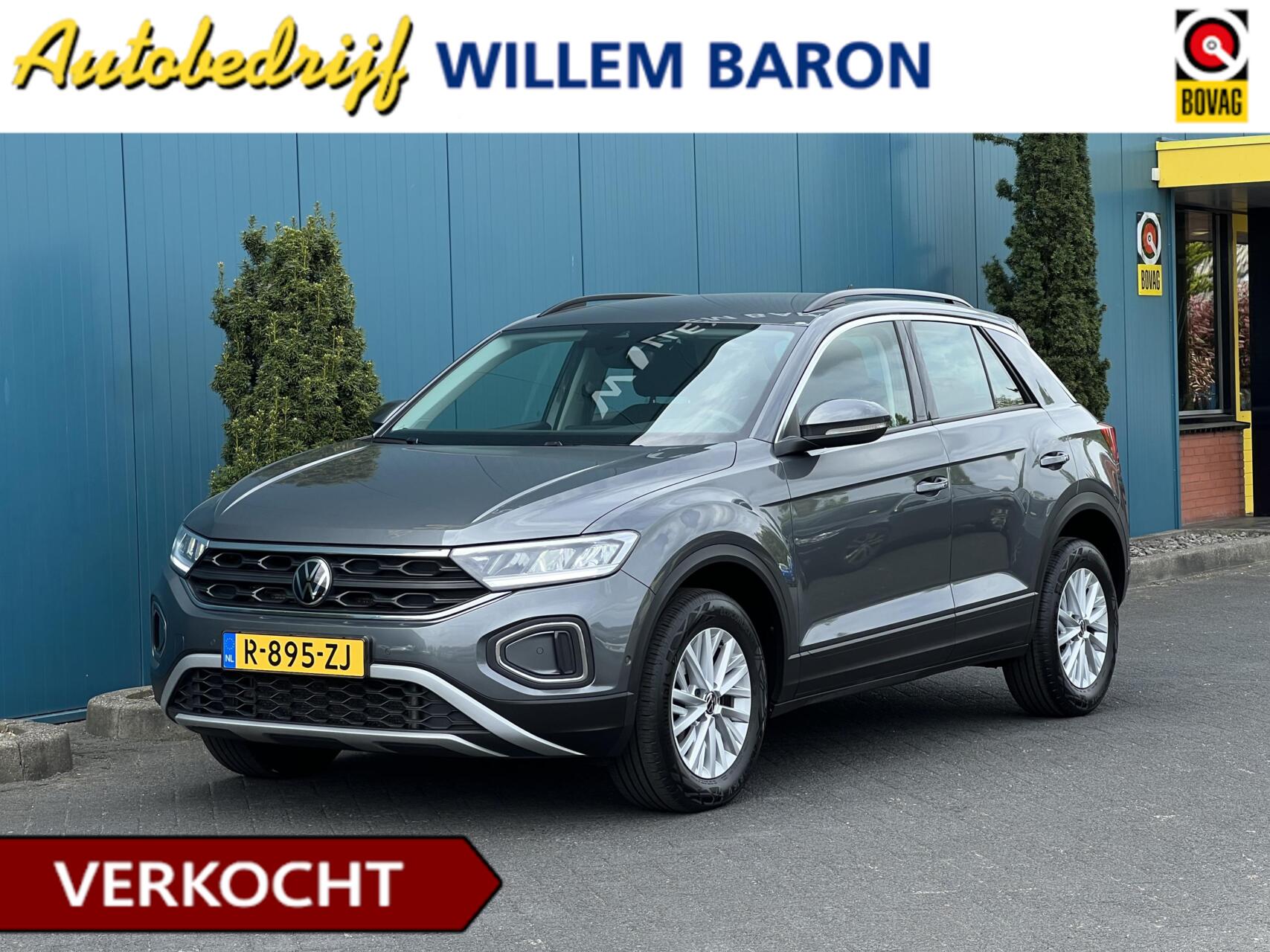 Volkswagen T-roc 1.5 TSI DSG AUT. Life CARPLAY | ADAPT.CRUISE | DIGI.DASHB | NAV | LED | PDC | ECC | LMV 1'EIG 2023 - voorkant