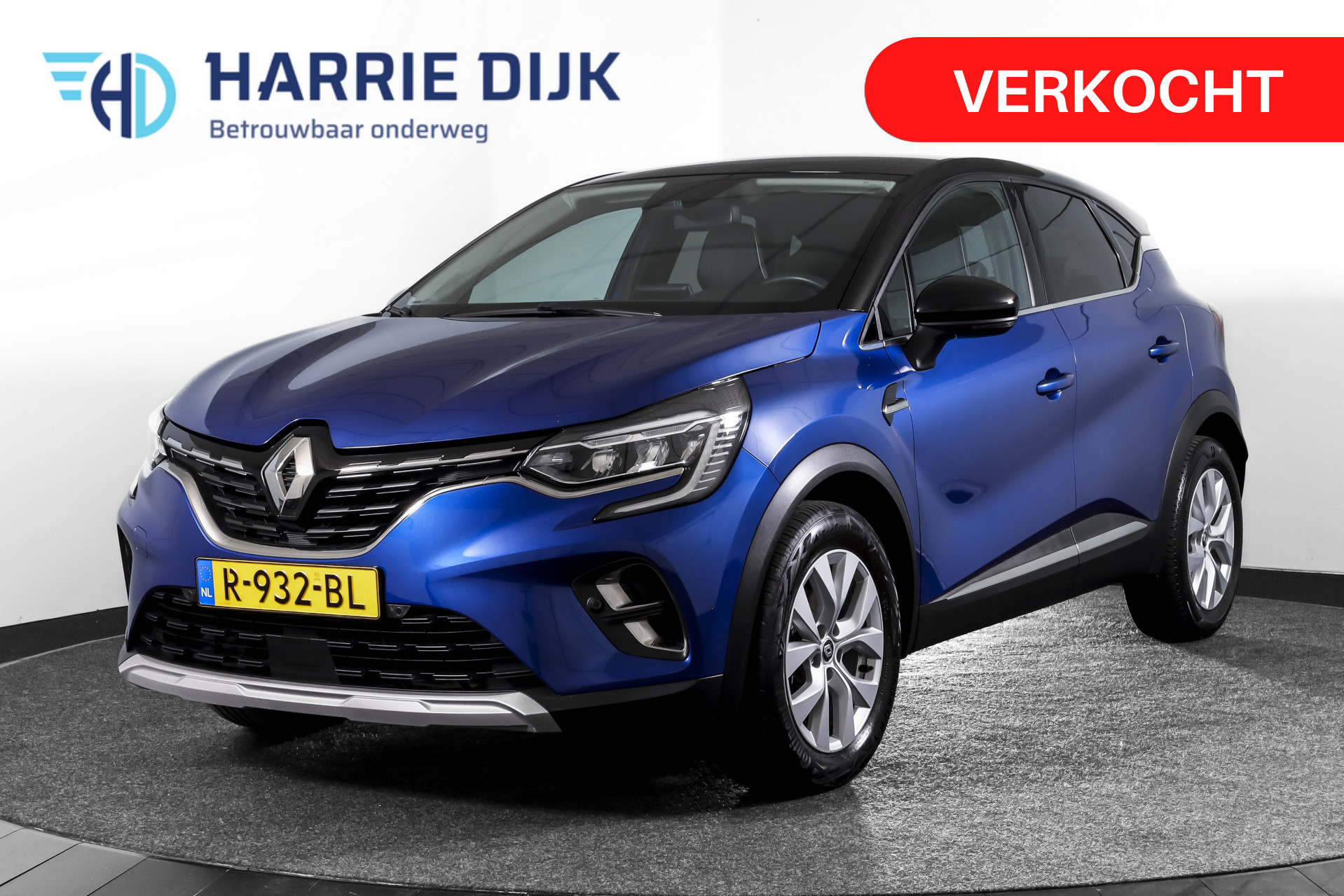 Renault Captur 1.0 TCe 90 Intens Org. NL. 2022 - voorkant