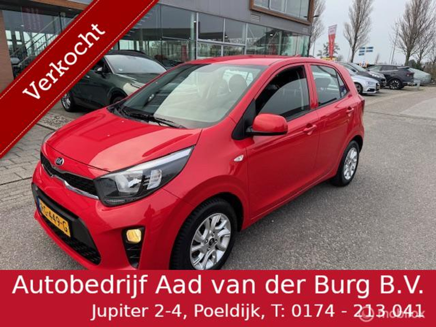 Kia Picanto 1.0 CVVT ComfortPlusLine Navigator , Camera achter , Electr ramen & Centrale deur vergrendeling met afstand , Apple Carplay & Android auto , All weahterbanden 2018 - voorkant