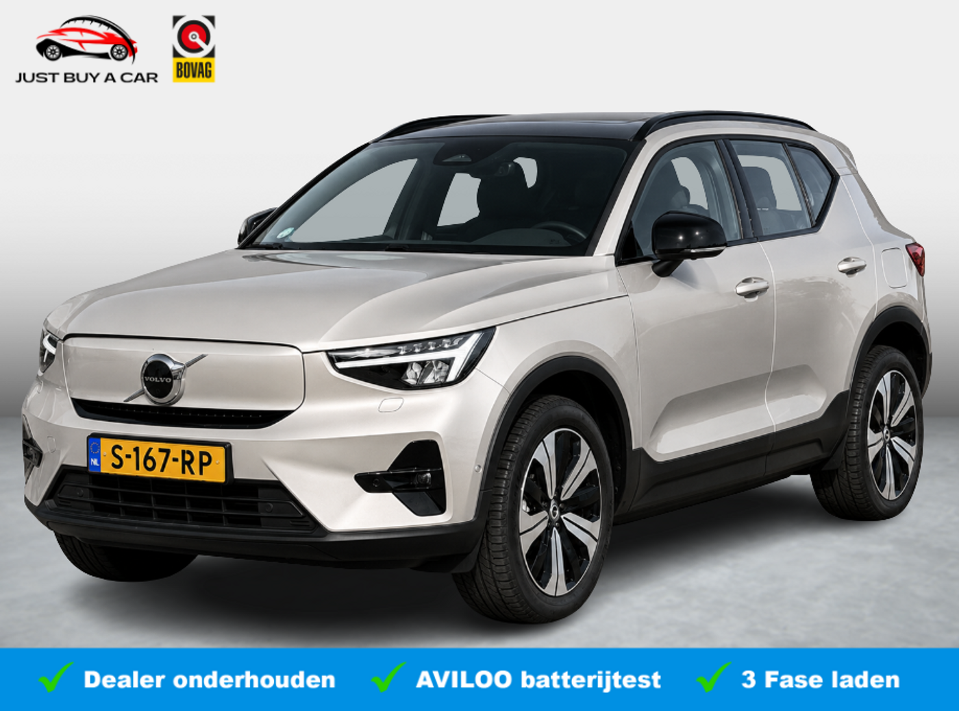 Volvo XC40 Recharge Plus luxury 70 Kwh 2023 - voorkant