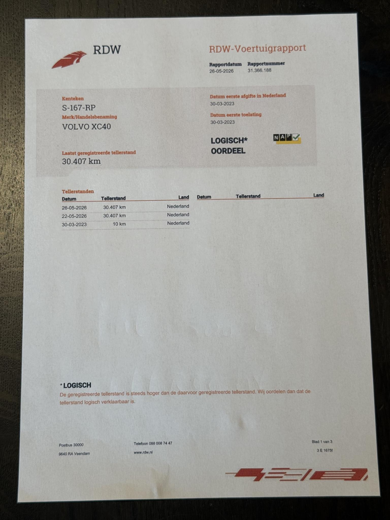 Foto van Volvo XC40
