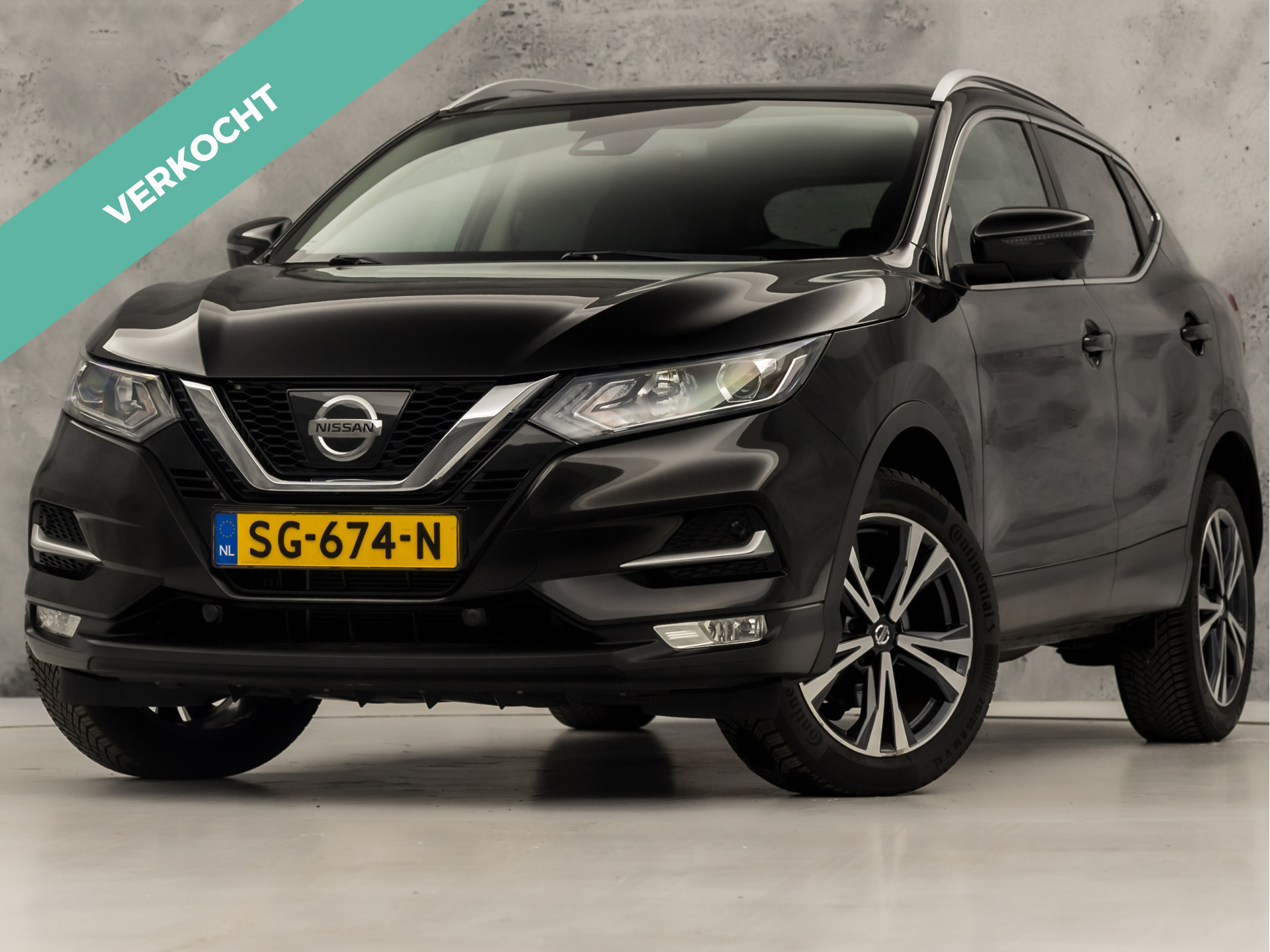 Nissan Qashqai 1.2 N-Connecta 2018 - voorkant