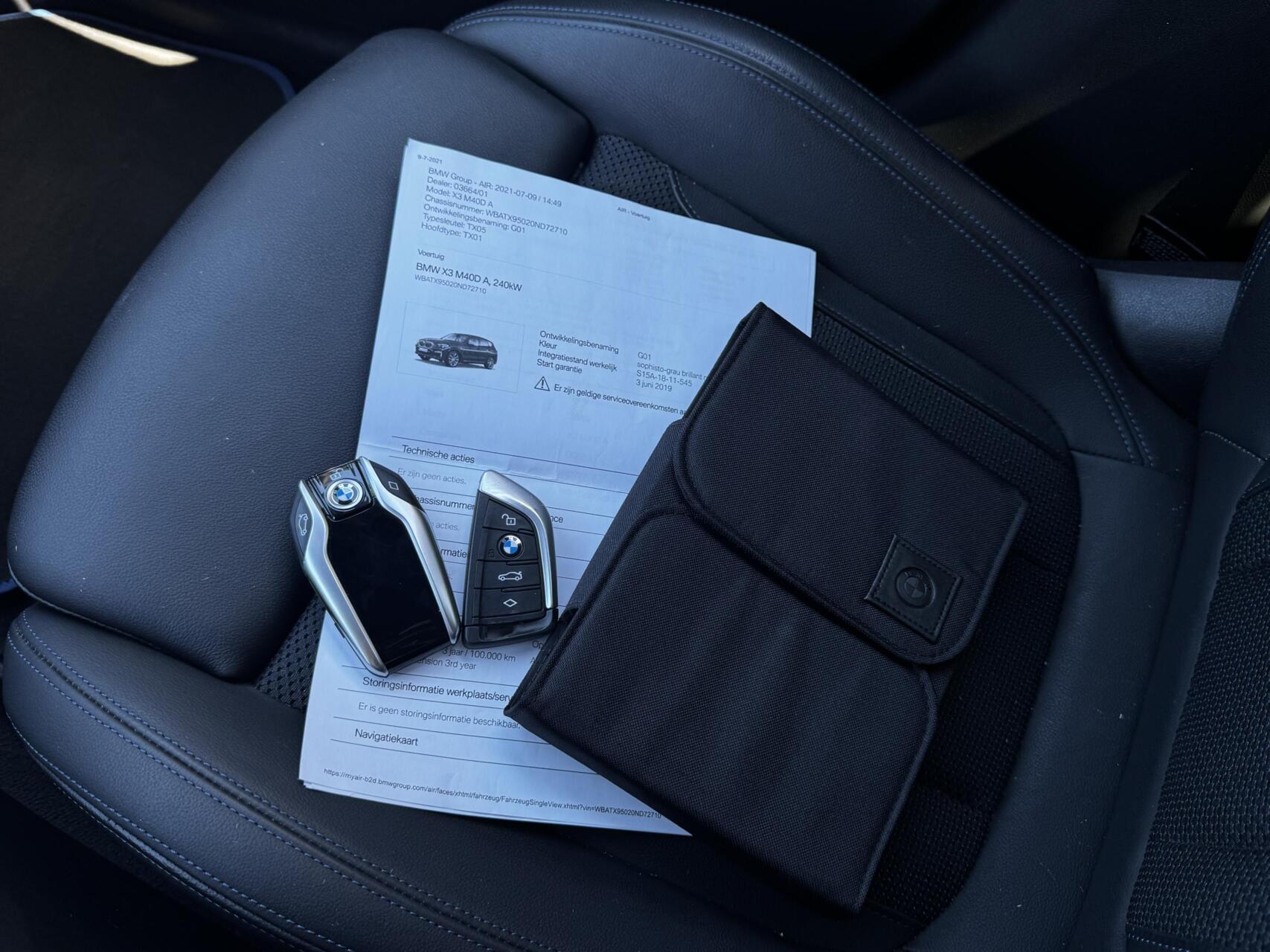 Foto van BMW X3 M40d
