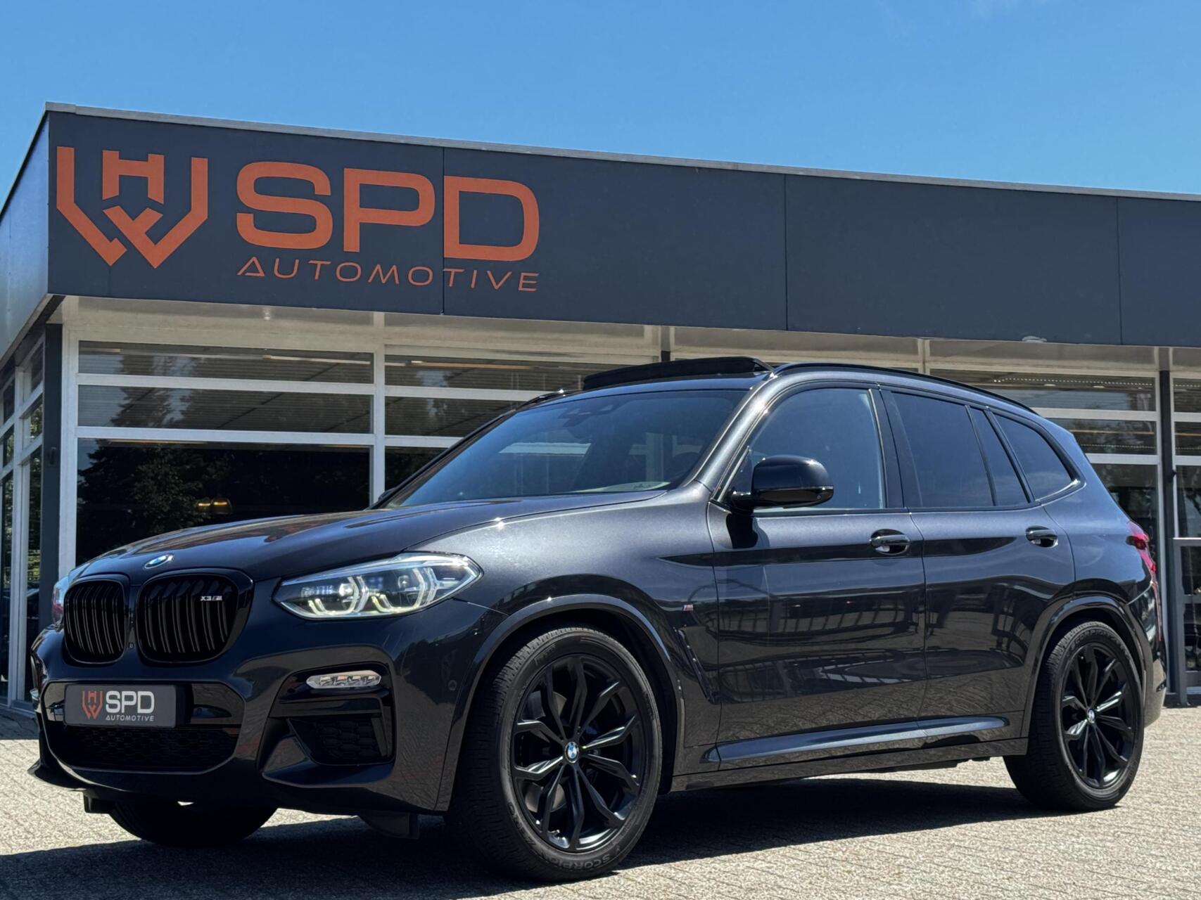 BMW X3 M40d M40d xDrive High Executive|Pano|HUD|327PK|Sfeerve|H&K 2019 - voorkant