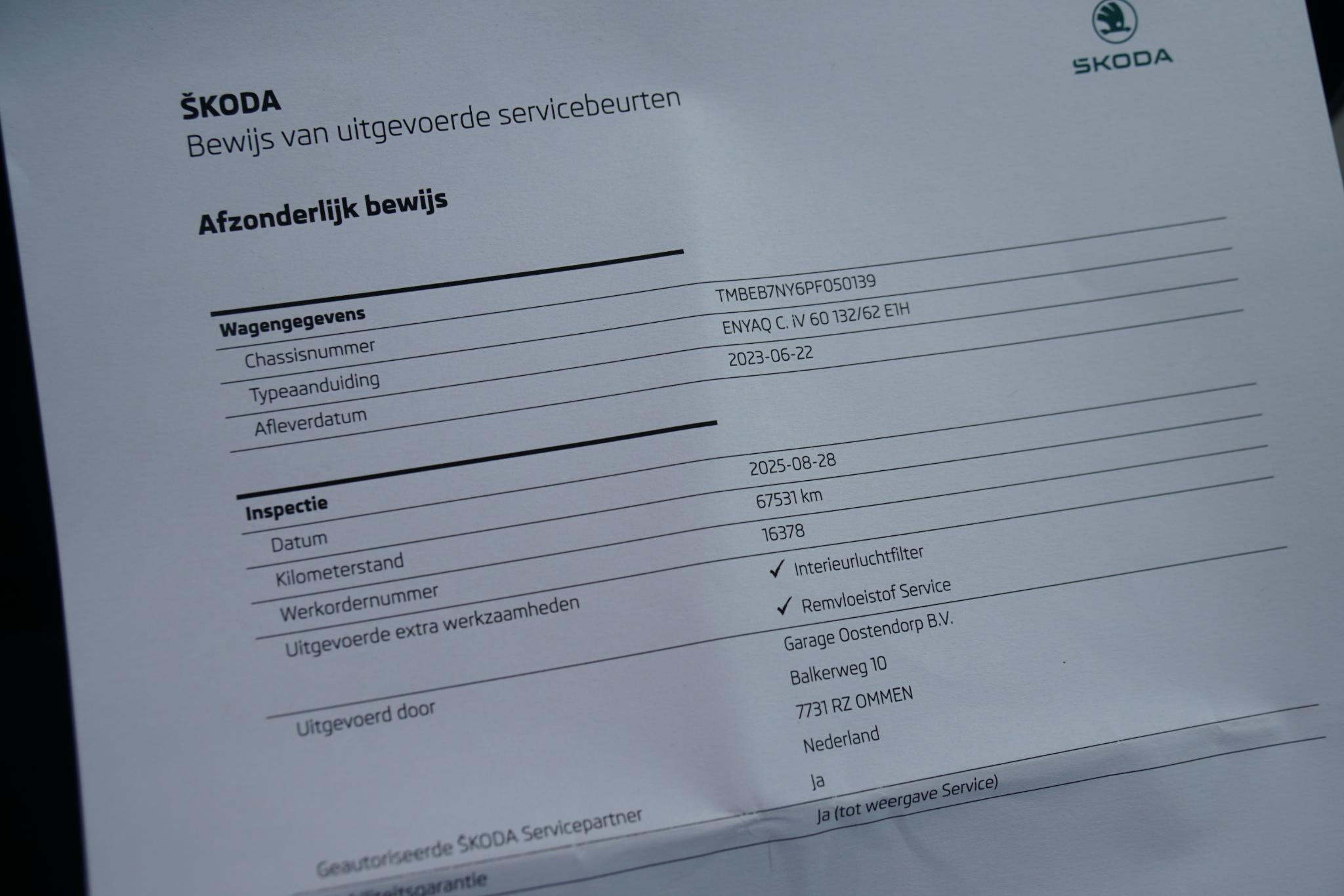 Foto van Skoda Enyaq 60