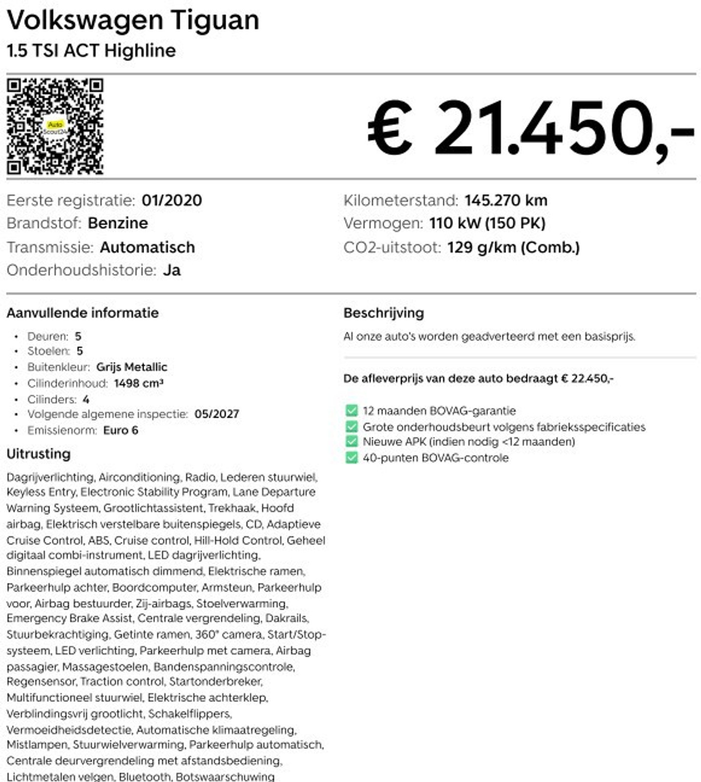 Foto van Volkswagen Tiguan