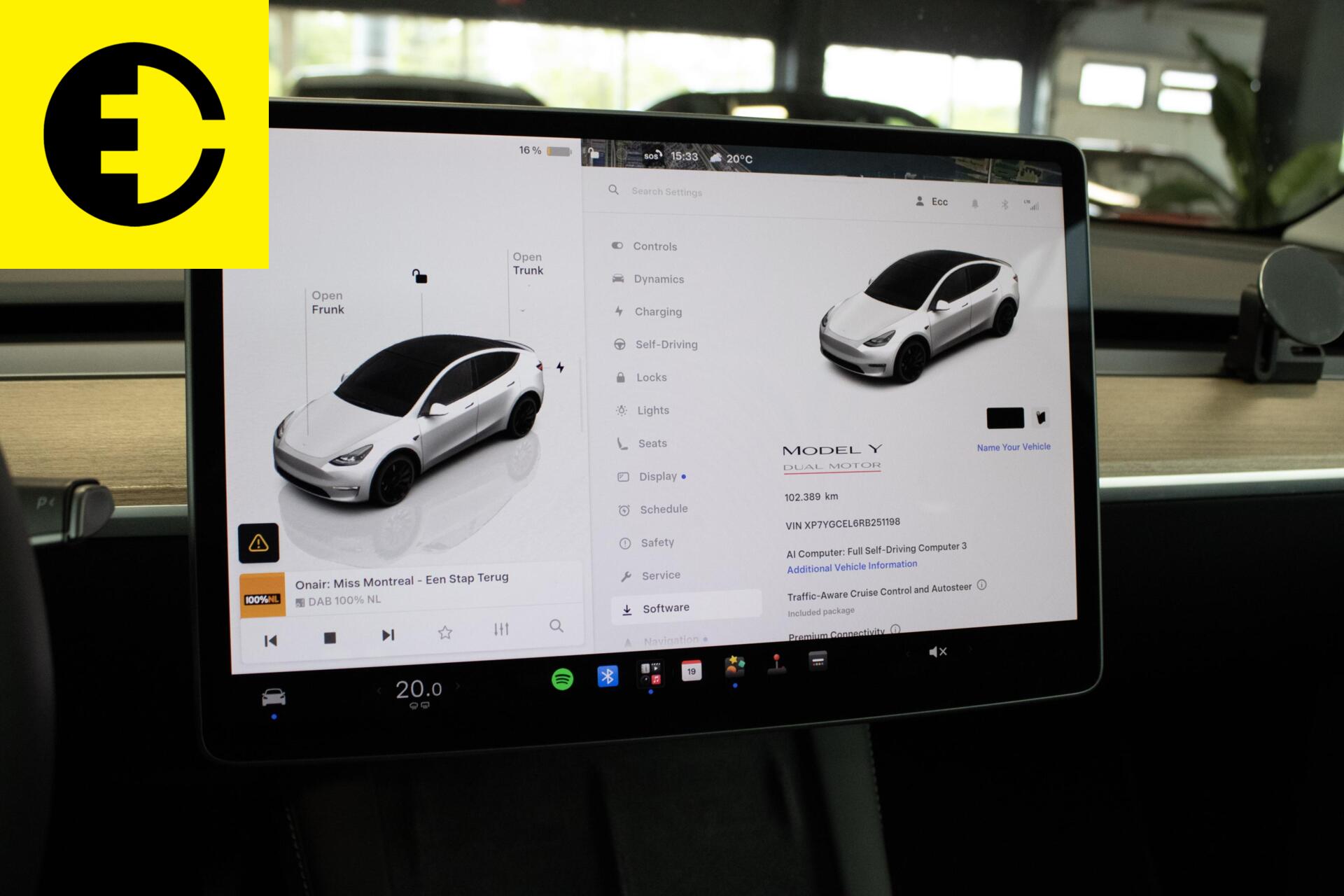 Foto van Tesla Model Y