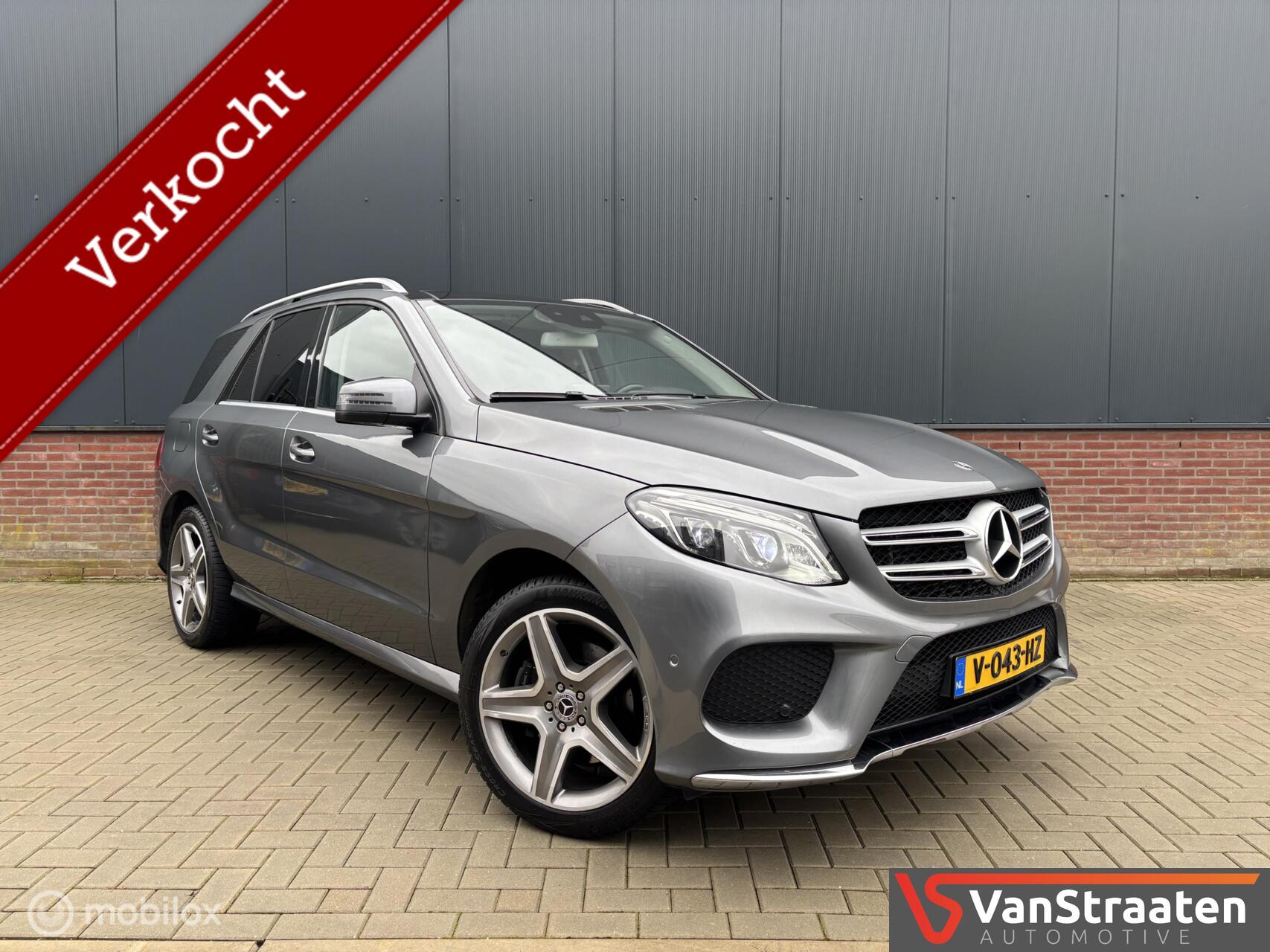 Mercedes-Benz Gle 350 D 4Matic 350 d 4MATIC AMG Sport Edition|Grijs Kenteken|BTW|Trekhaak|Luchtvering 2017 - voorkant