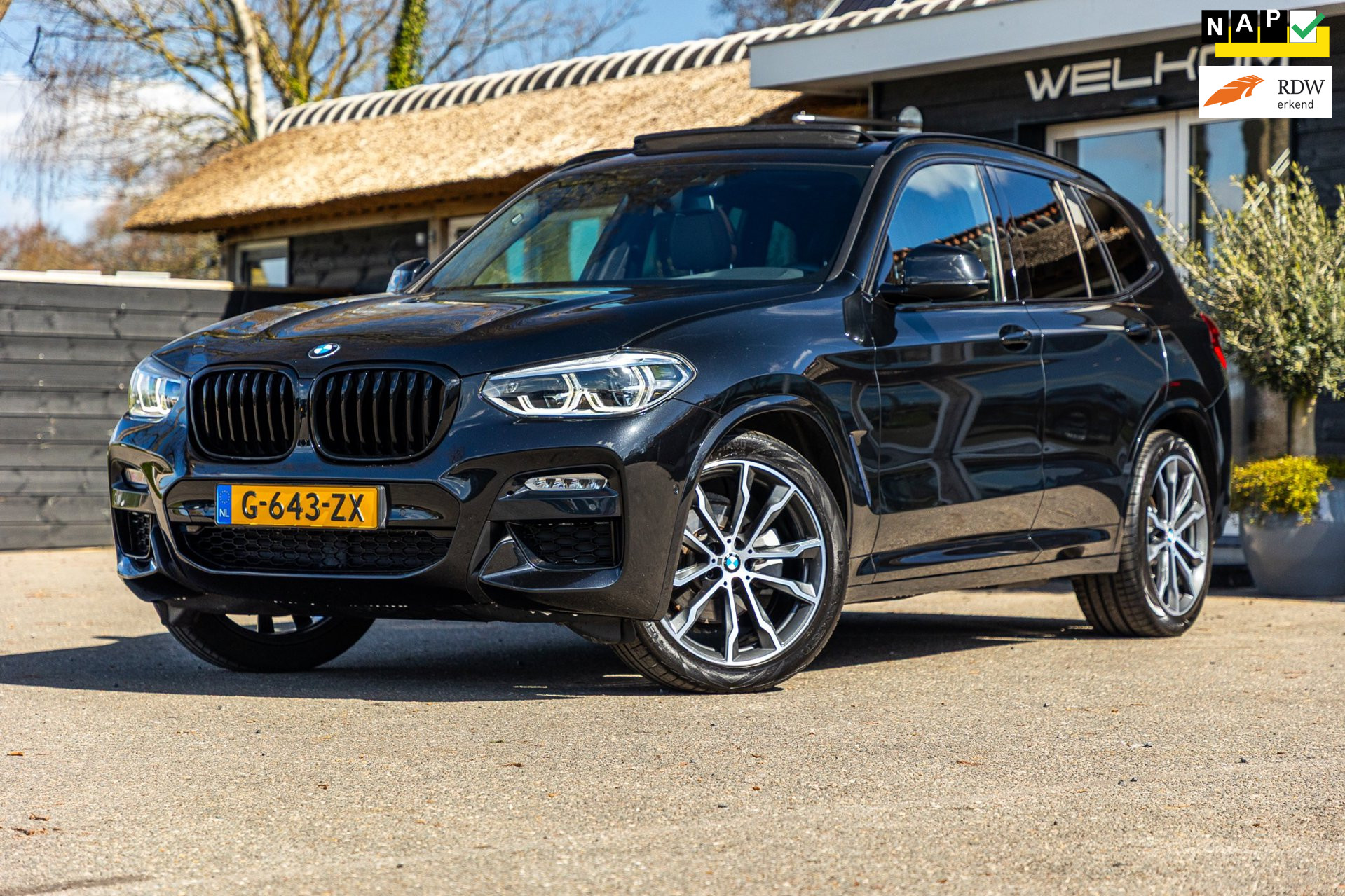 BMW X3 Sdrive20i SDrive20i High Executive M-Sport I Panoramadak I Adaptive Led I Mokka Leder I Sportstoelen I BTW 2020 - voorkant