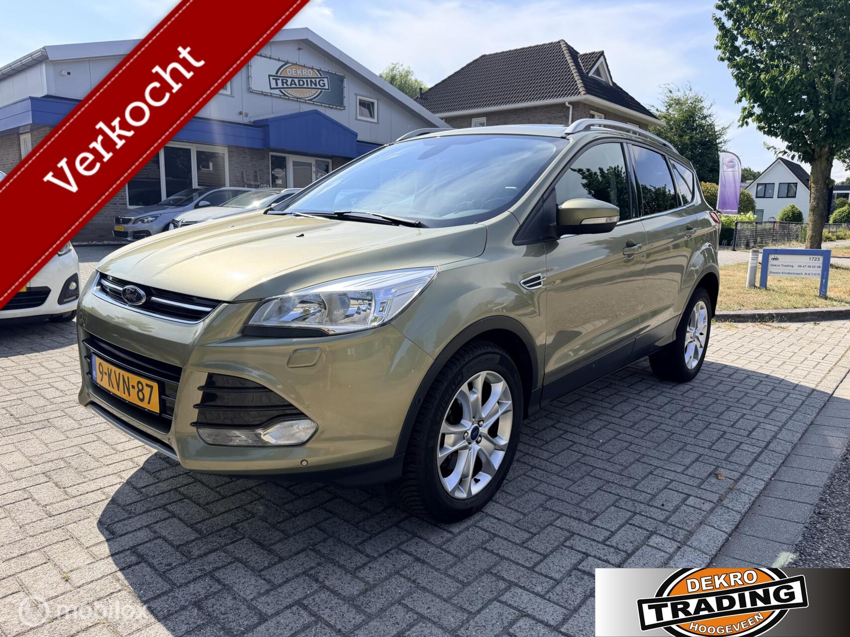 Ford Kuga 1.6 Titanium 4WD panorama dak automaat 2013 - voorkant