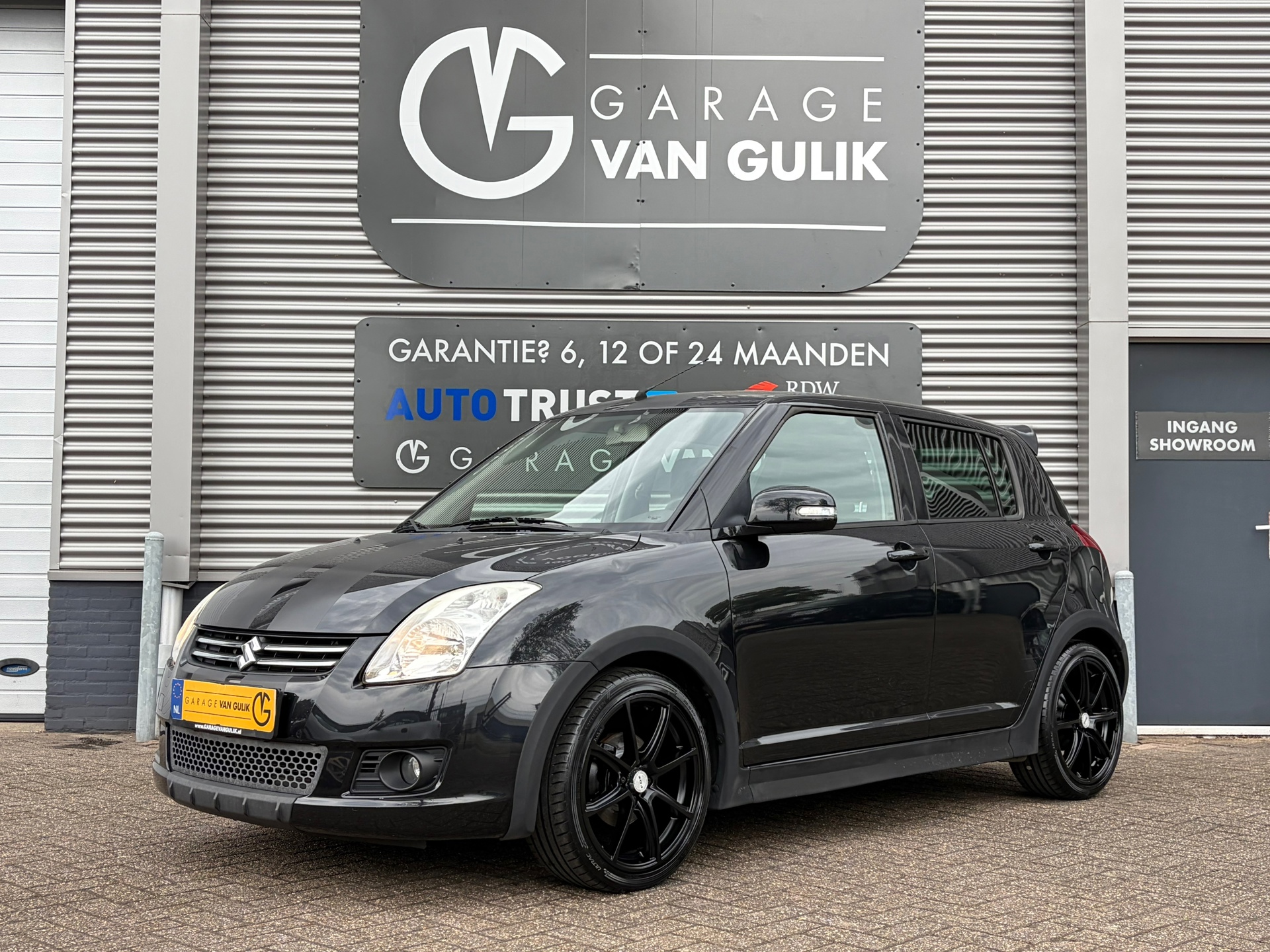 Suzuki Swift 1.3 Limited 93PK Trekhaak,Airco,Cruise,ElektrRamen+Spiegels,StoelVerwarming,Isofix,Multi-Stuur,Radio/Cd-Speler,Lmv 2009 - voorkant