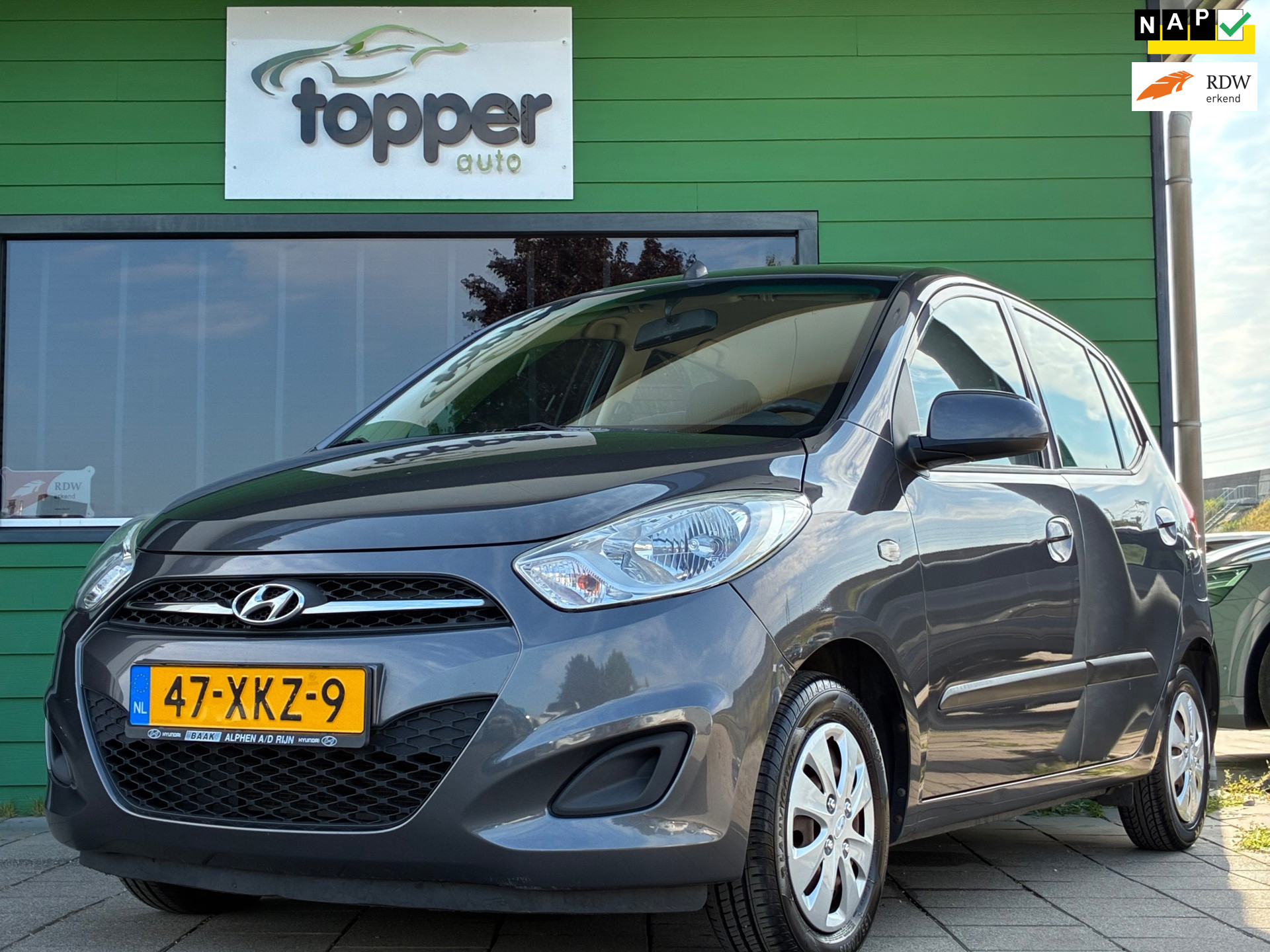 Hyundai I 10 1.1 i-Drive Cool|2e Eigenaar|Airco|Trekhaak|Elektr.ramen|Nieuwe APK 2012 - voorkant