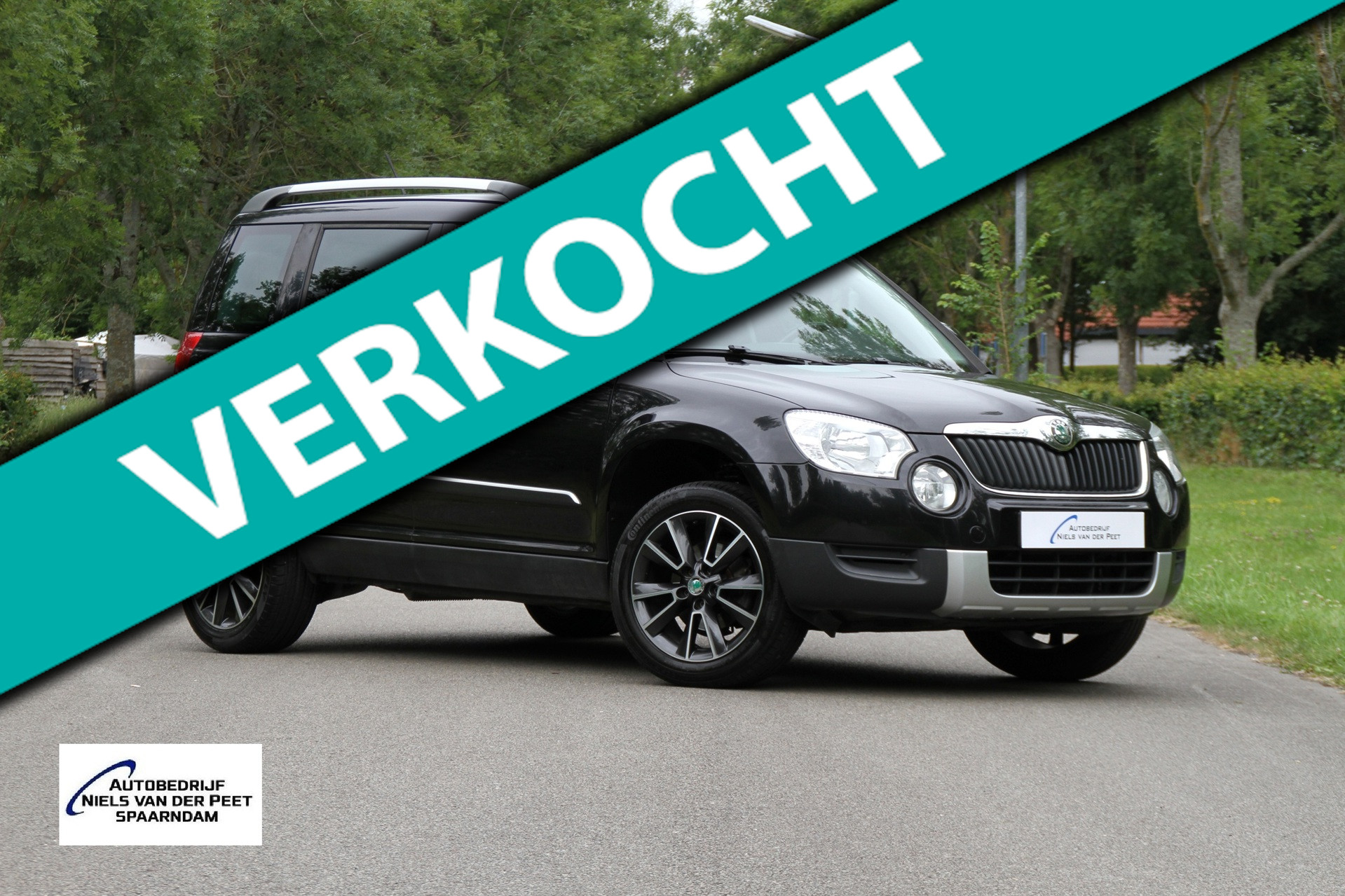 Skoda Yeti Climate control / Parkeersensoren / Trekhaak / Cruise control / Stoelverwarming / enz. 2013 - voorkant
