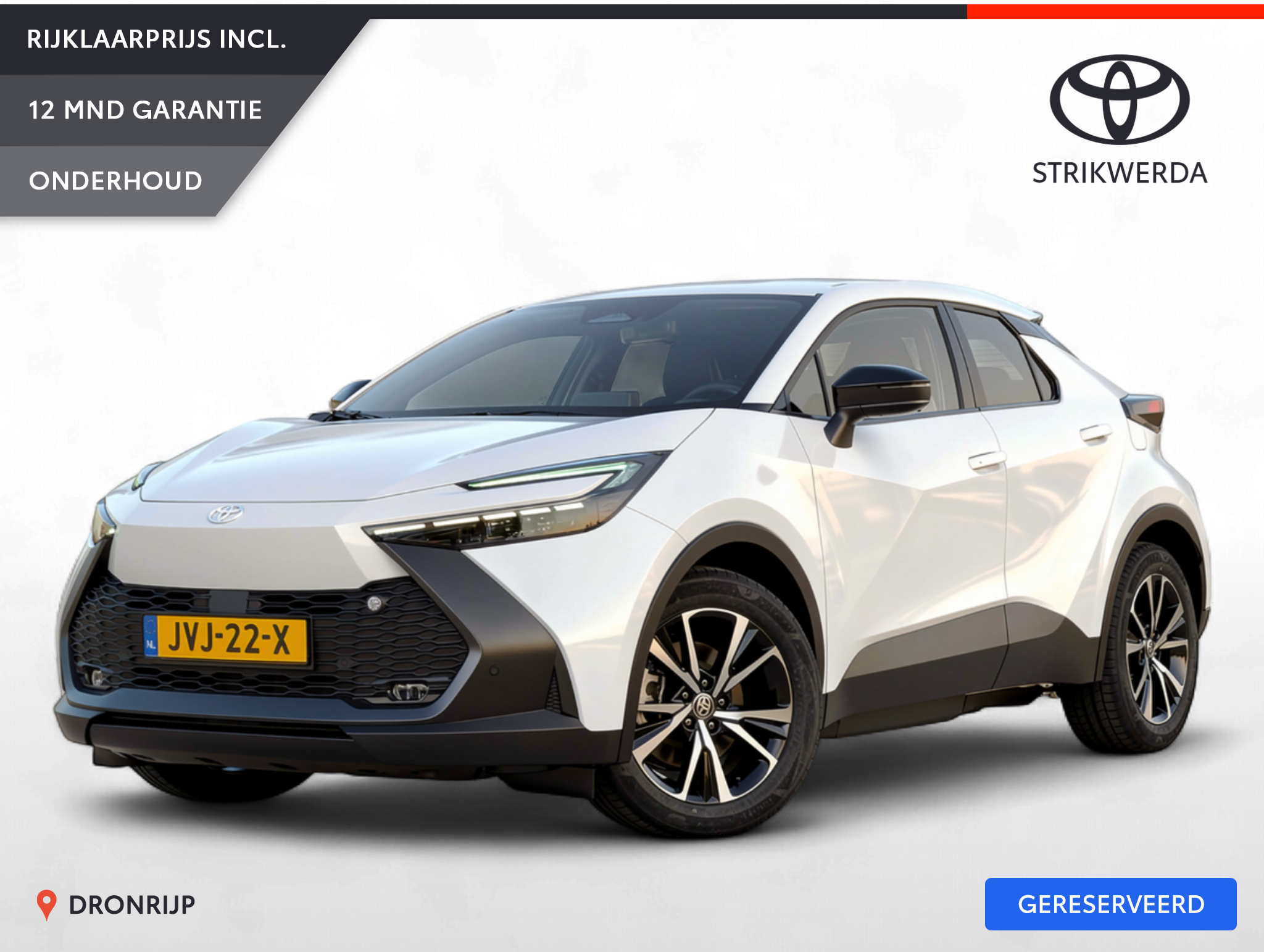 Toyota Toyota C-hr 2.0 Plug-in Hybrid 220 Business Plus 2025 - voorkant