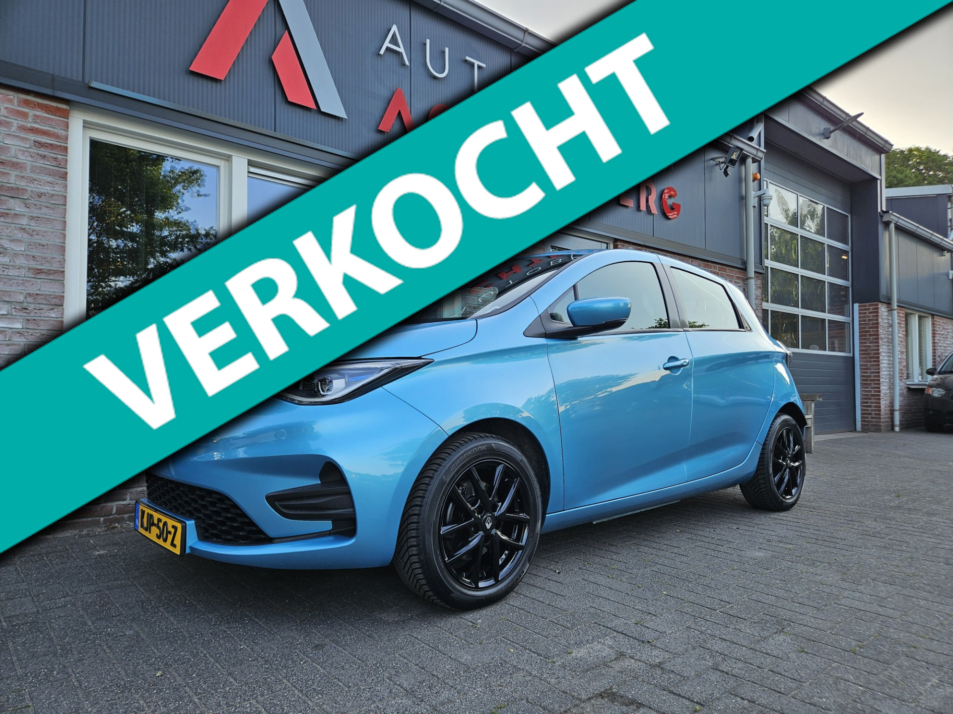 Renault Zoe R135 Zen 52 kWh Koopaccu! SOH 94%! LED! Airco/Clima! PDC! Cruise Control! Navigatie! 2021 - voorkant