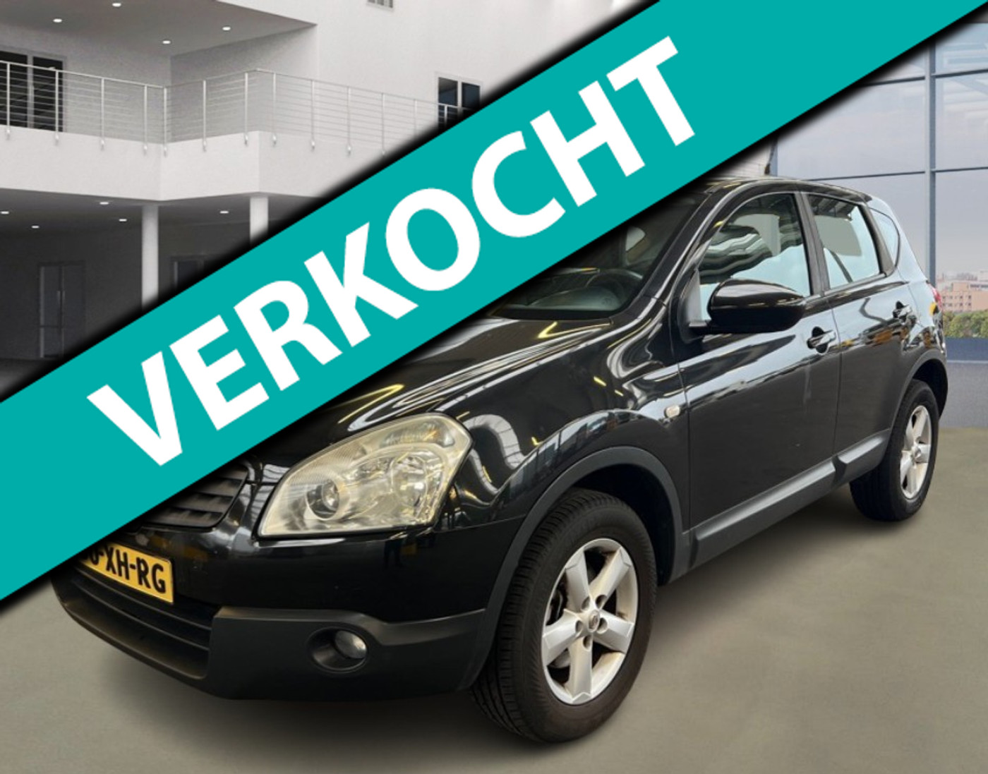 Nissan Nissan Qashqai 1.6 Acenta NAVI CRUISE TREKHAAK 2 X SLEUTELS 2007 - voorkant