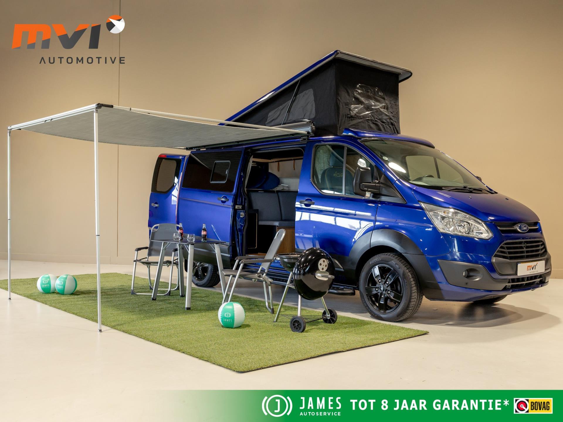 Ford Transit Custom / 131pk / Amigo / Half leder / Trekhaak / 2017 - voorkant